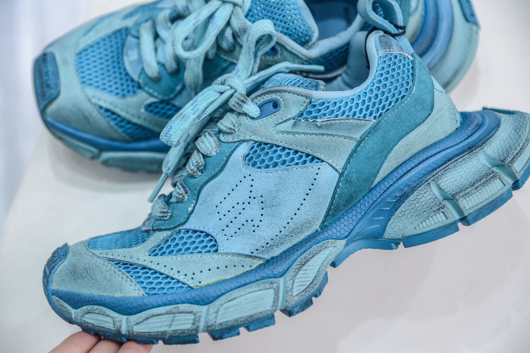 XA版本顶级BALENCIAGA 3XL Sneakers 巴黎世家十代半 3XL巴黎老爹一脚蹬 759692 W3XLI 4040