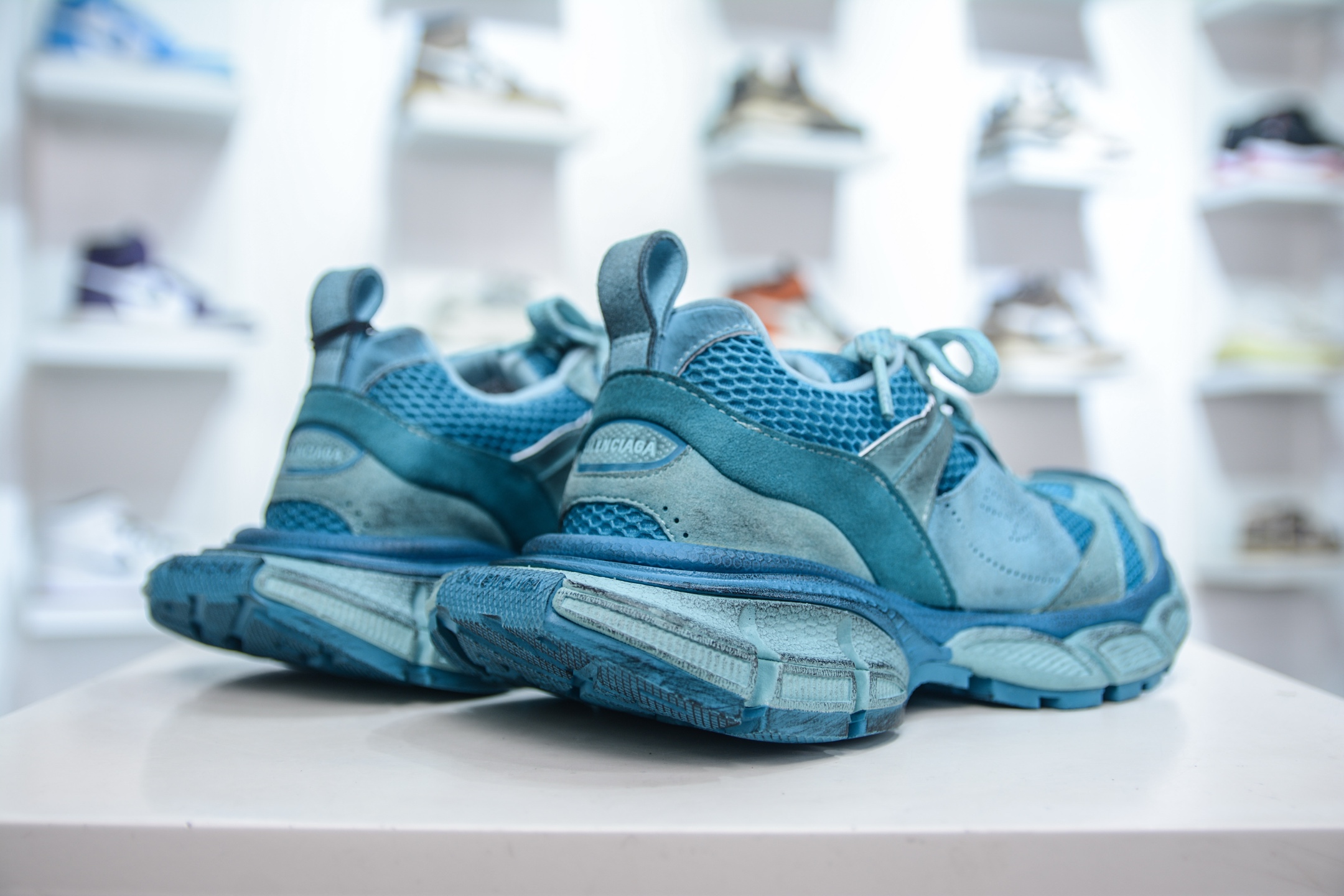 XA版本顶级BALENCIAGA 3XL Sneakers 巴黎世家十代半 3XL巴黎老爹一脚蹬 759692 W3XLI 4040