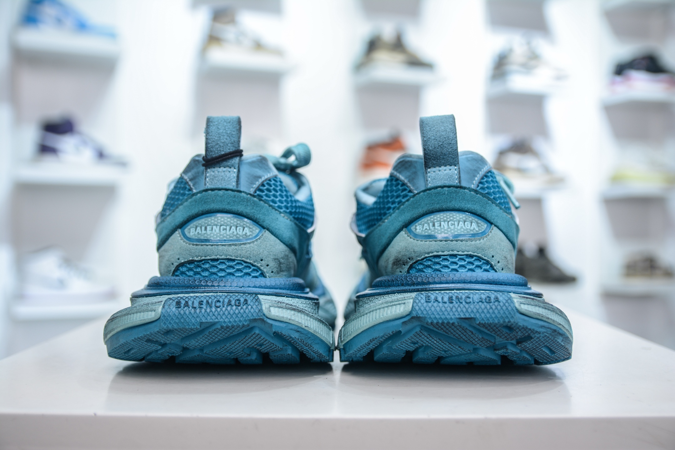 XA版本顶级BALENCIAGA 3XL Sneakers 巴黎世家十代半 3XL巴黎老爹一脚蹬 759692 W3XLI 4040