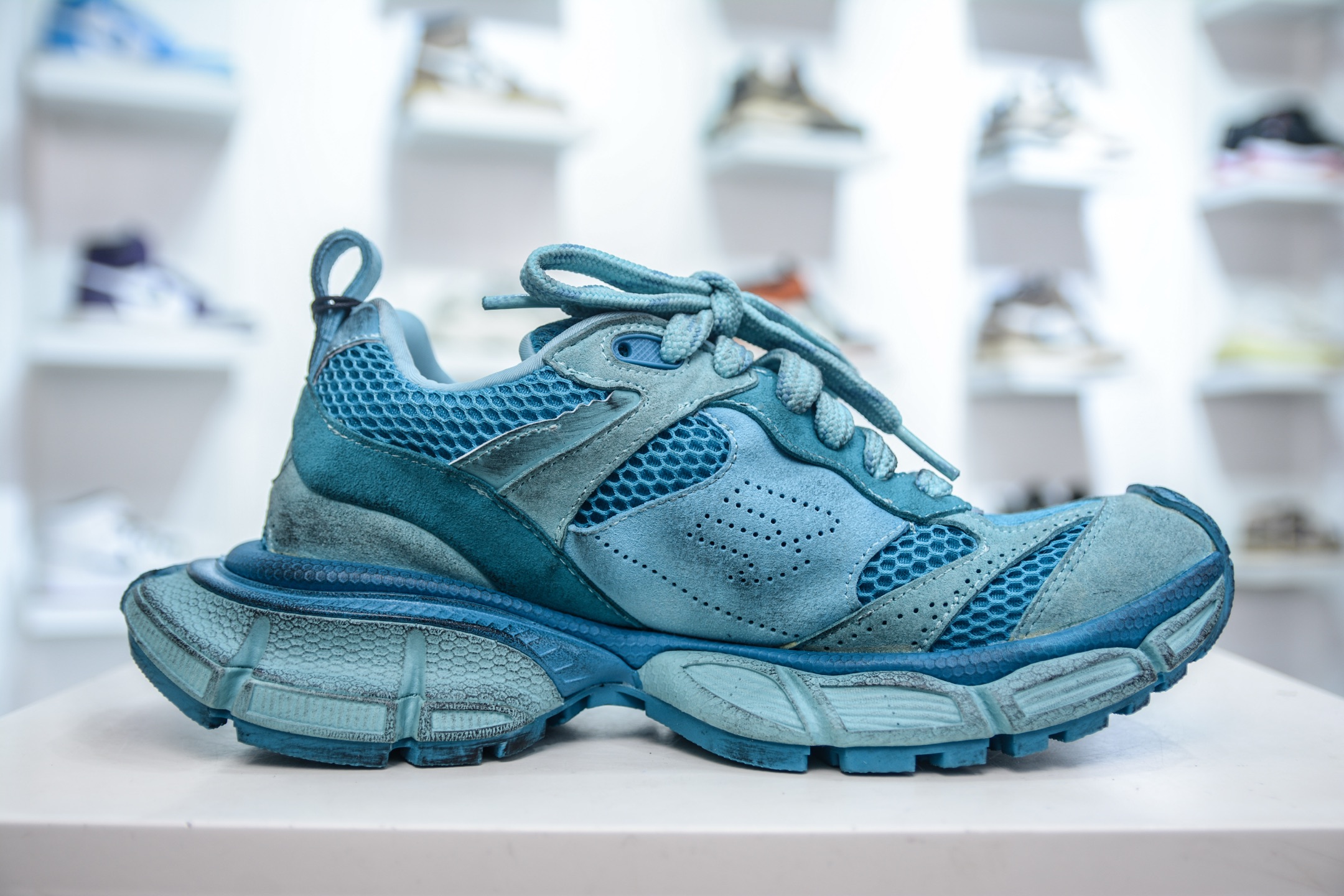 XA版本顶级BALENCIAGA 3XL Sneakers 巴黎世家十代半 3XL巴黎老爹一脚蹬 759692 W3XLI 4040