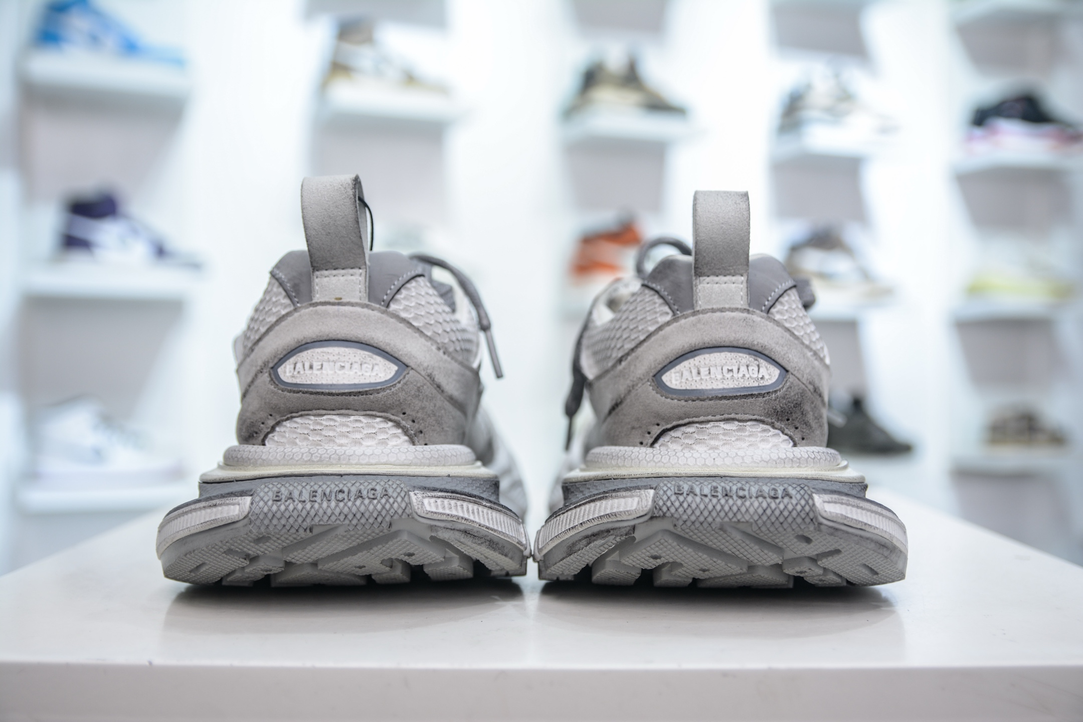 XA版本顶级BALENCIAGA 3XL Sneakers 巴黎世家十代半 3XL巴黎老爹一脚蹬 759692 W3XLI 1212