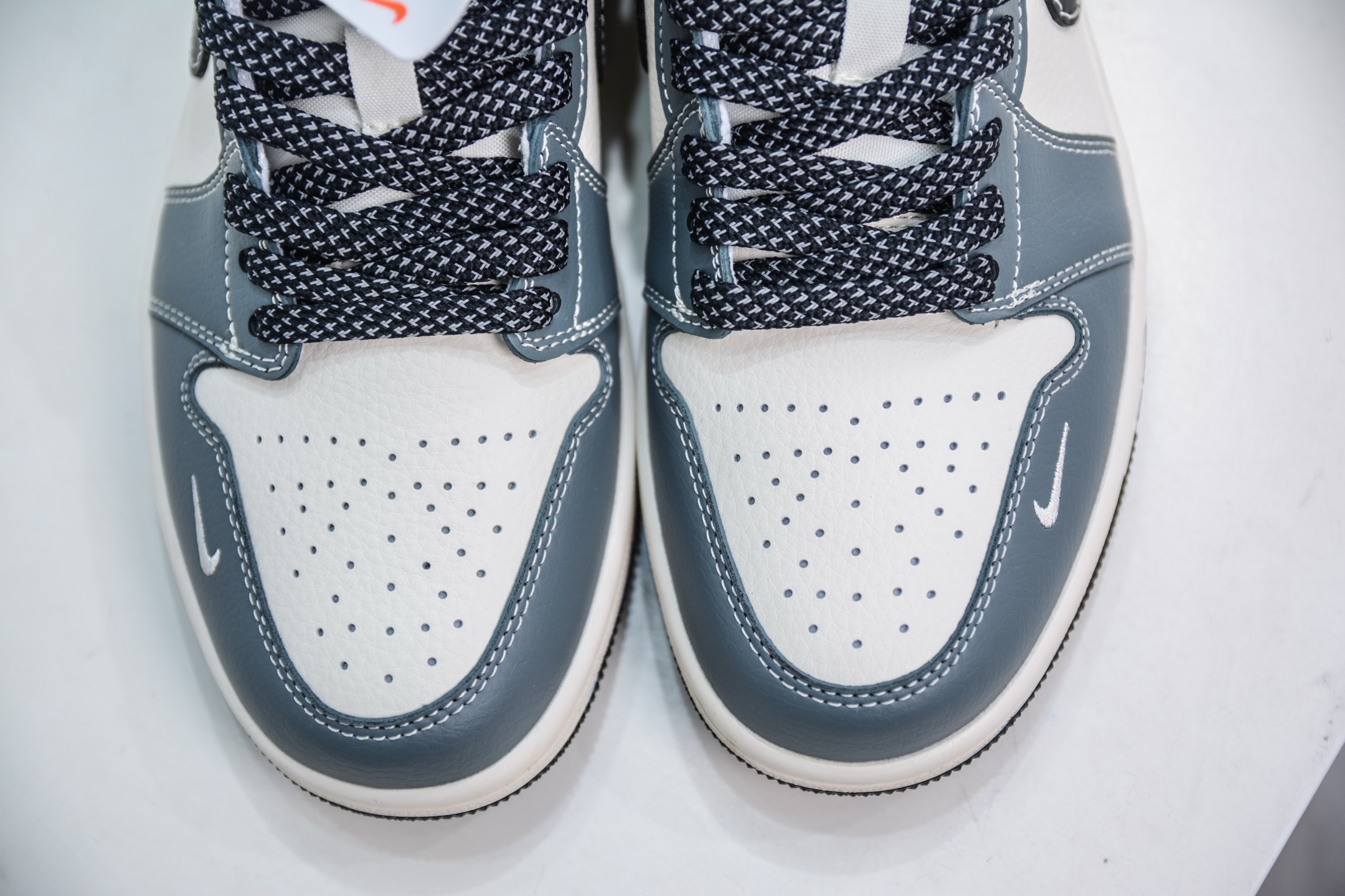 Air Jordan 1 Retro Low x Stussy 斯图西联名-蓝灰  XX3318-506