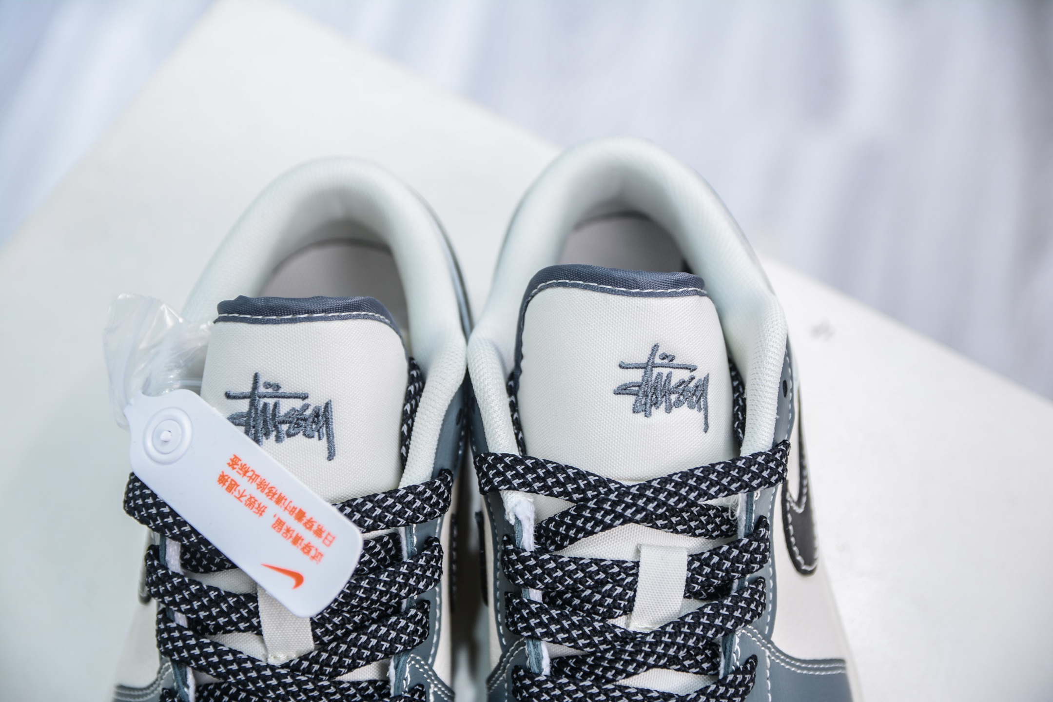 Air Jordan 1 Retro Low x Stussy 斯图西联名-蓝灰  XX3318-506