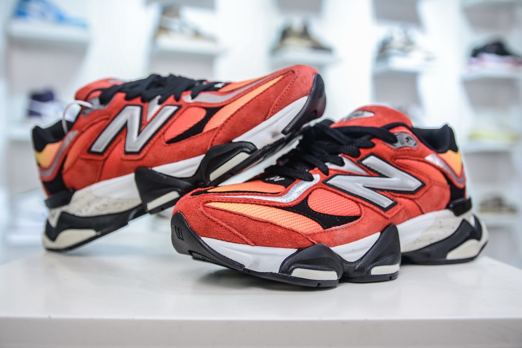 全码补齐 T版纯原 新百伦 Joe Freshgoods x New Balance NB9060 橙红色 U9060DMG