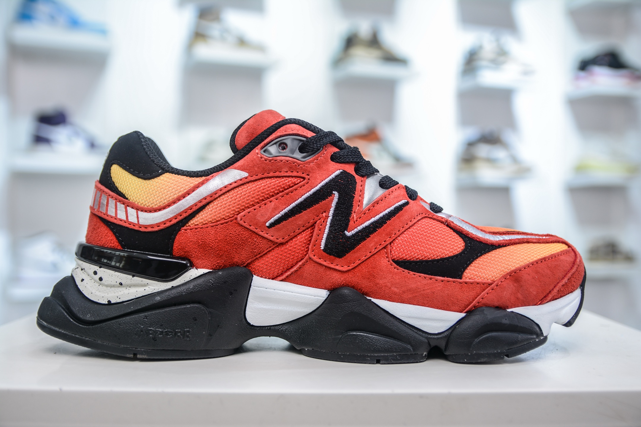 全码补齐 T版纯原 新百伦 Joe Freshgoods x New Balance NB9060 橙红色 U9060DMG