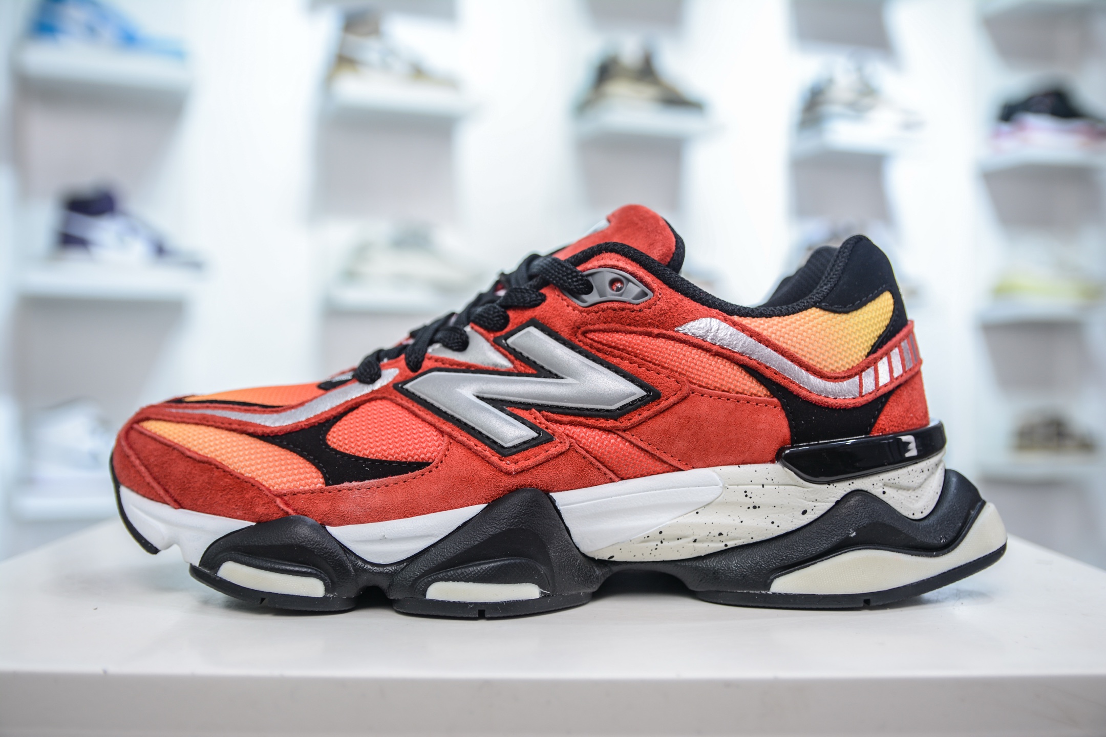 全码补齐 T版纯原 新百伦 Joe Freshgoods x New Balance NB9060 橙红色 U9060DMG