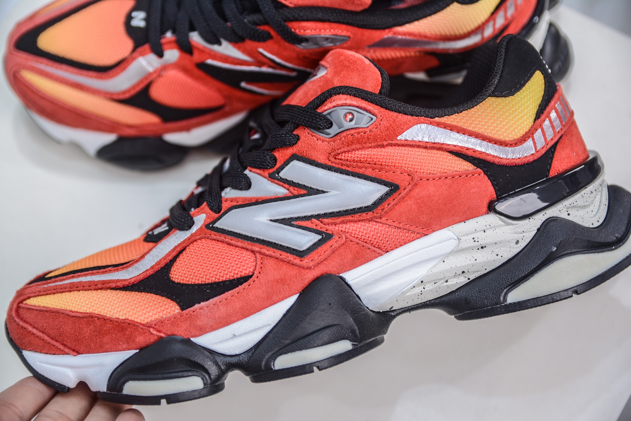 全码补齐 T版纯原 新百伦 Joe Freshgoods x New Balance NB9060 橙红色 U9060DMG