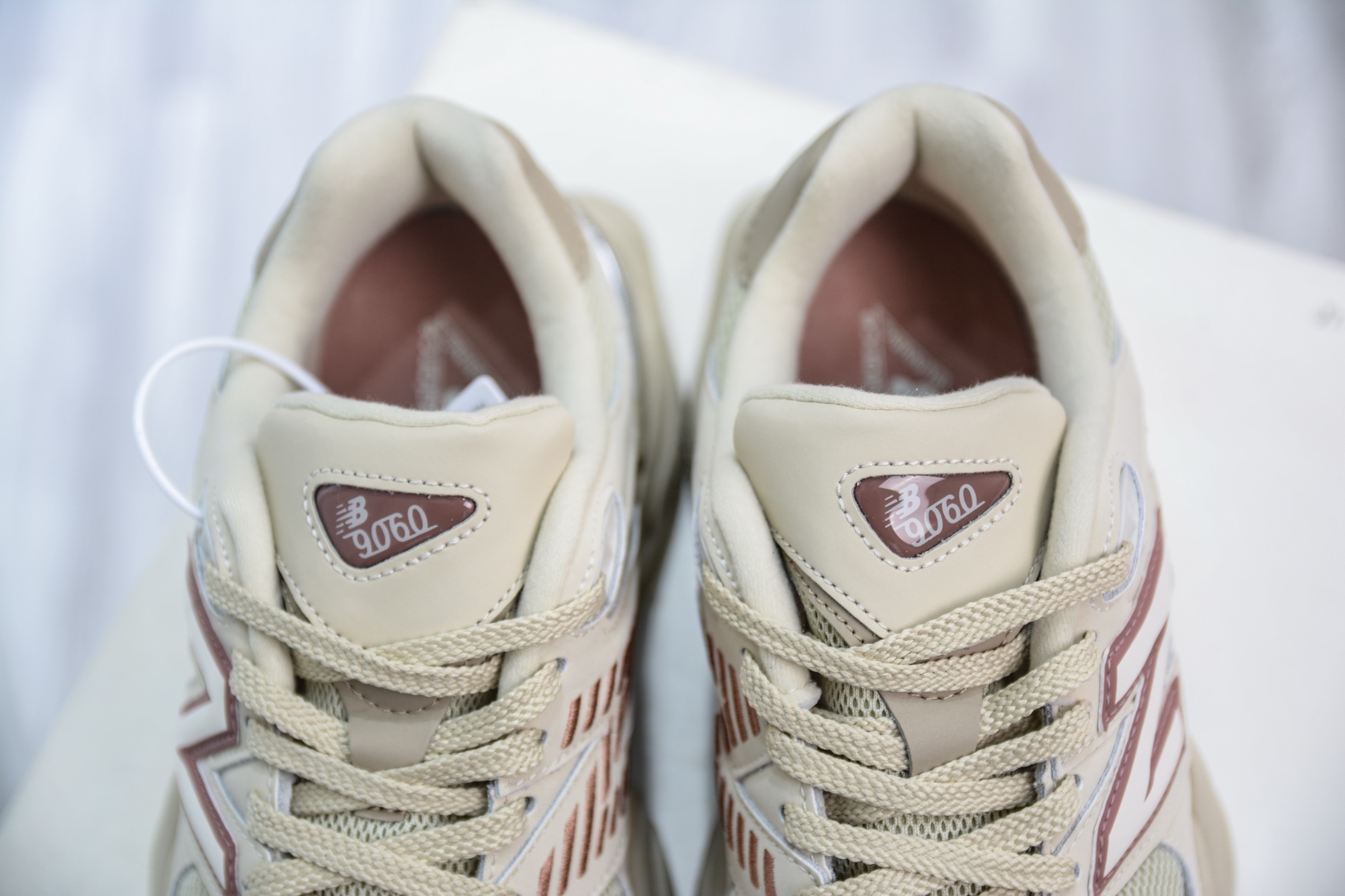 New Balance Joe Freshgoods NB9060 Beige/Burgundy Authentic Originals Sneakers 8 i1742482926064 1214 0 7