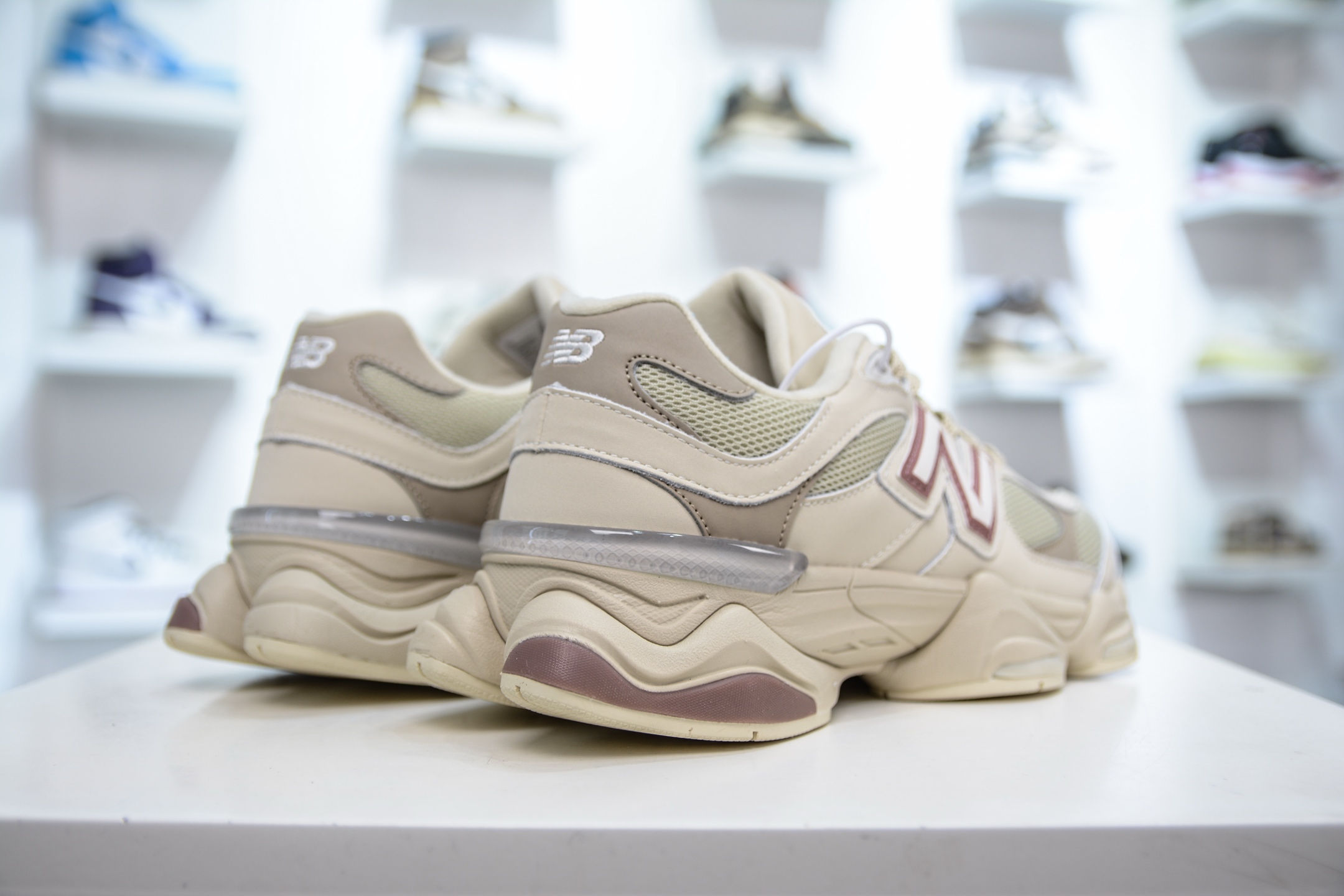 New Balance Joe Freshgoods NB9060 Beige/Burgundy Authentic Originals Sneakers 6 i1742482926090 3364 0 5