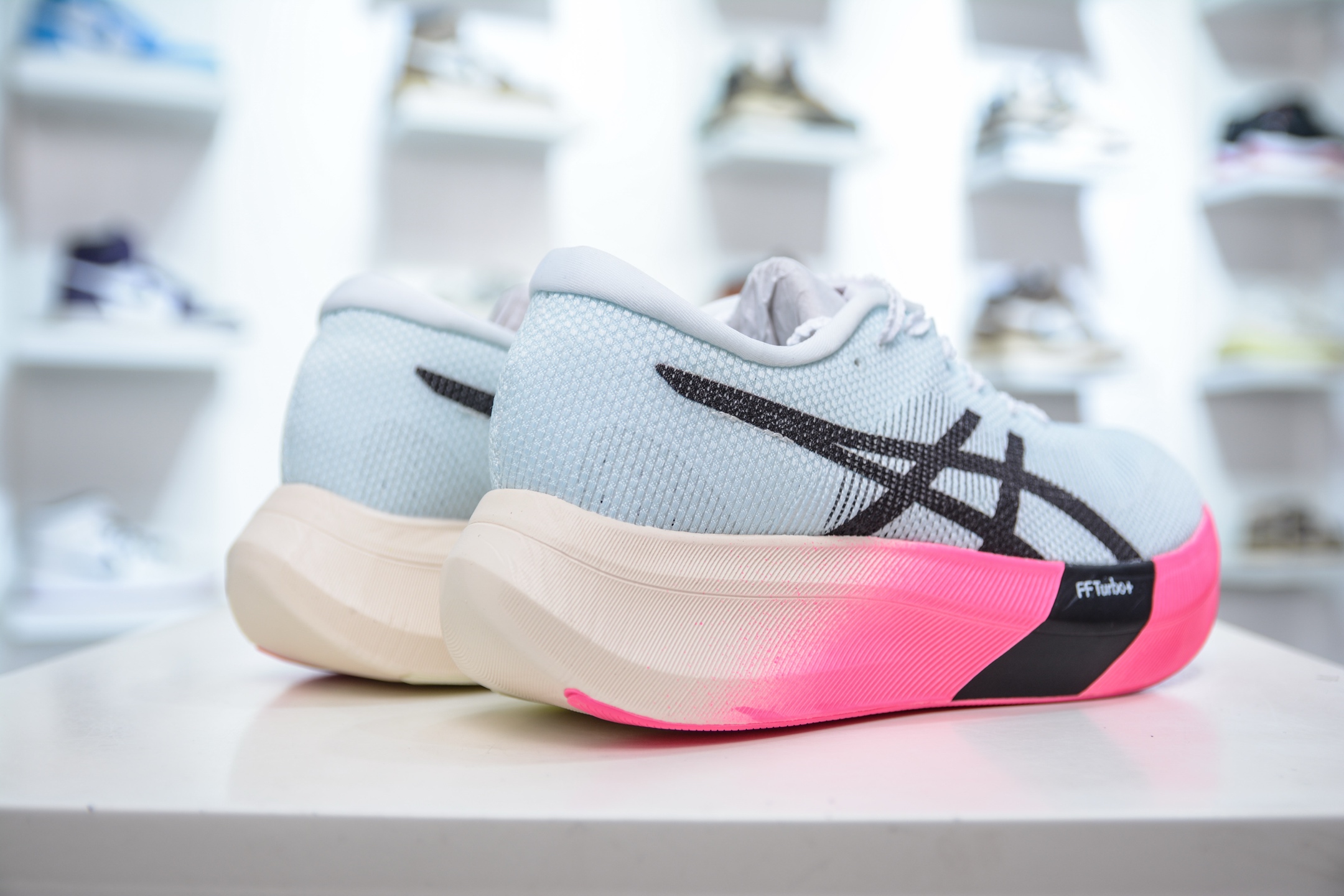 190  亚瑟士/Asics Metaspeed Sky Paris 进化版竞速马拉松巴黎系列低帮碳板竞速轻量透气缓震休闲运动跑步鞋 1013A123-401