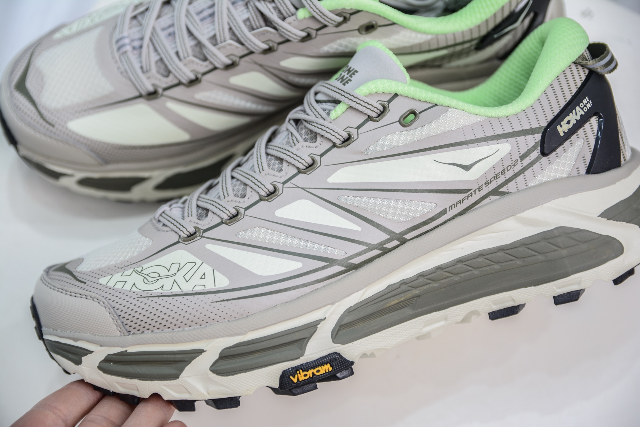 190  Hoka Mafate Speed 2 玛法特二代超轻厚底轻量山地跑步鞋   1126851/PTYC