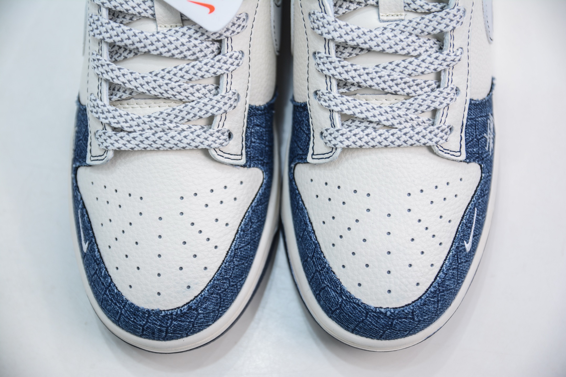 Nike SB Dunk Low x Stussy 斯图西联名-白蓝牛仔 ZH2598-268