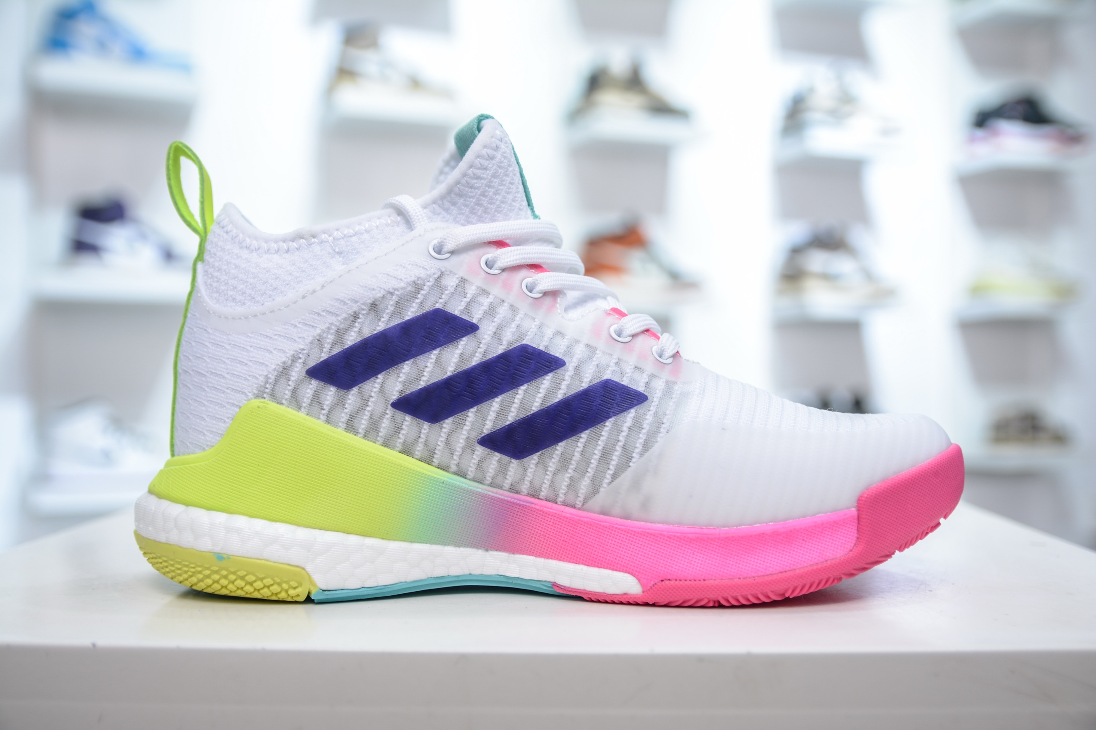 260  ADIDAS CRAZYFLIGHT MID 运动鞋记忆回弹BOOST真爆大底 运动排球鞋 HP3337
