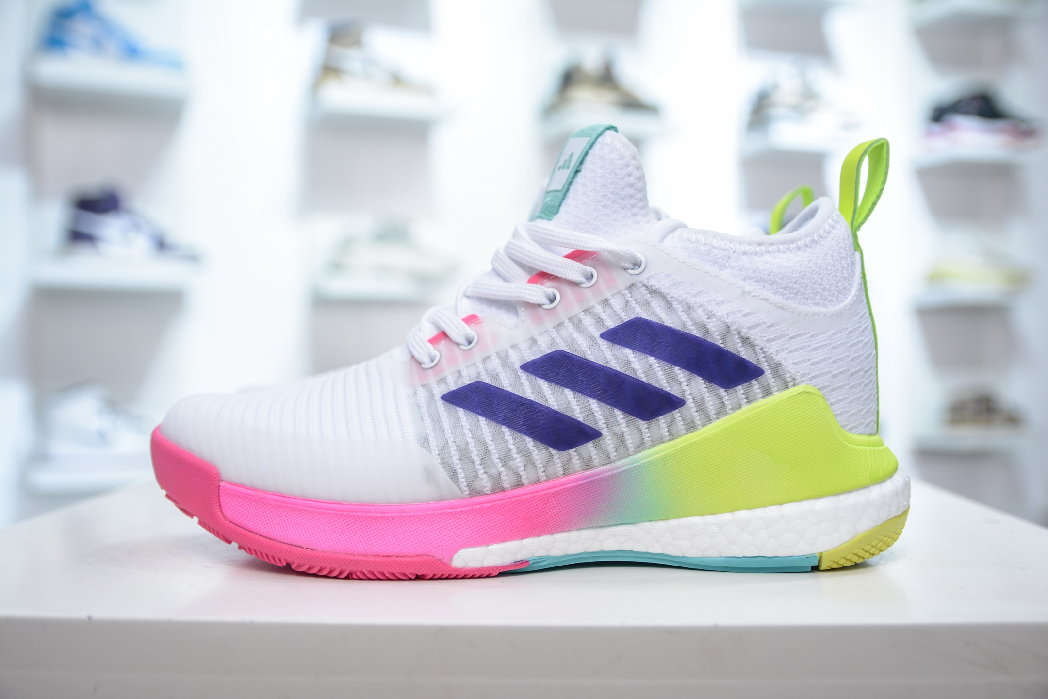 260  ADIDAS CRAZYFLIGHT MID 运动鞋记忆回弹BOOST真爆大底 运动排球鞋 HP3337