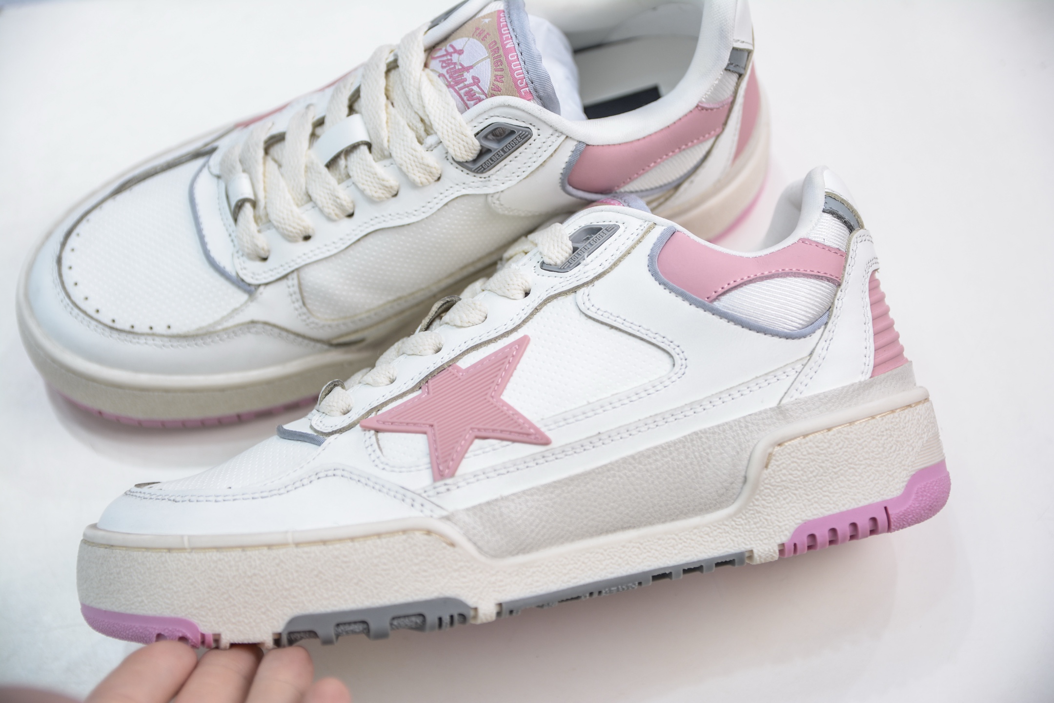 420  GGDB Golden Goose Deluxe Brand Forty2 2025春季新款厚底星星板鞋小脏鞋
