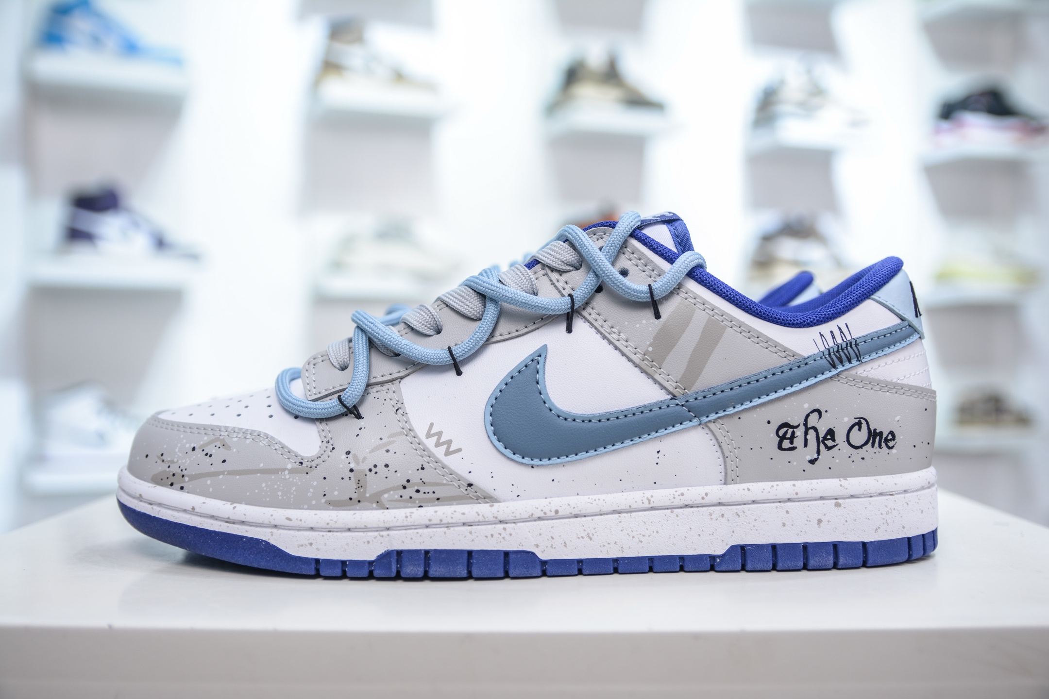 280  YC纯原 NK Dunk Low 水墨晕染  米蓝色  DV0833-103