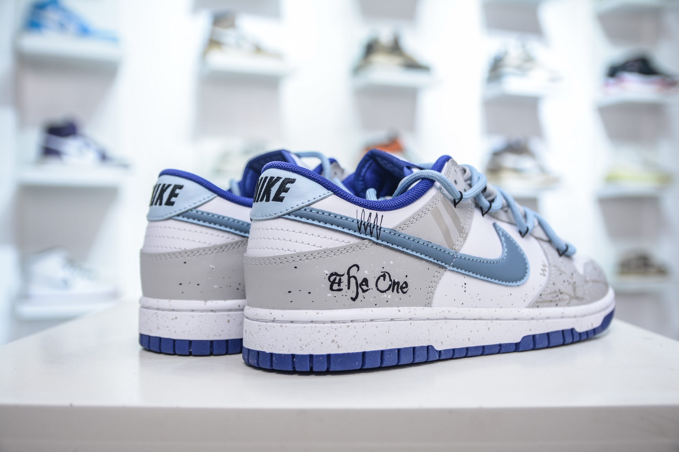 280  YC纯原 NK Dunk Low 水墨晕染  米蓝色  DV0833-103