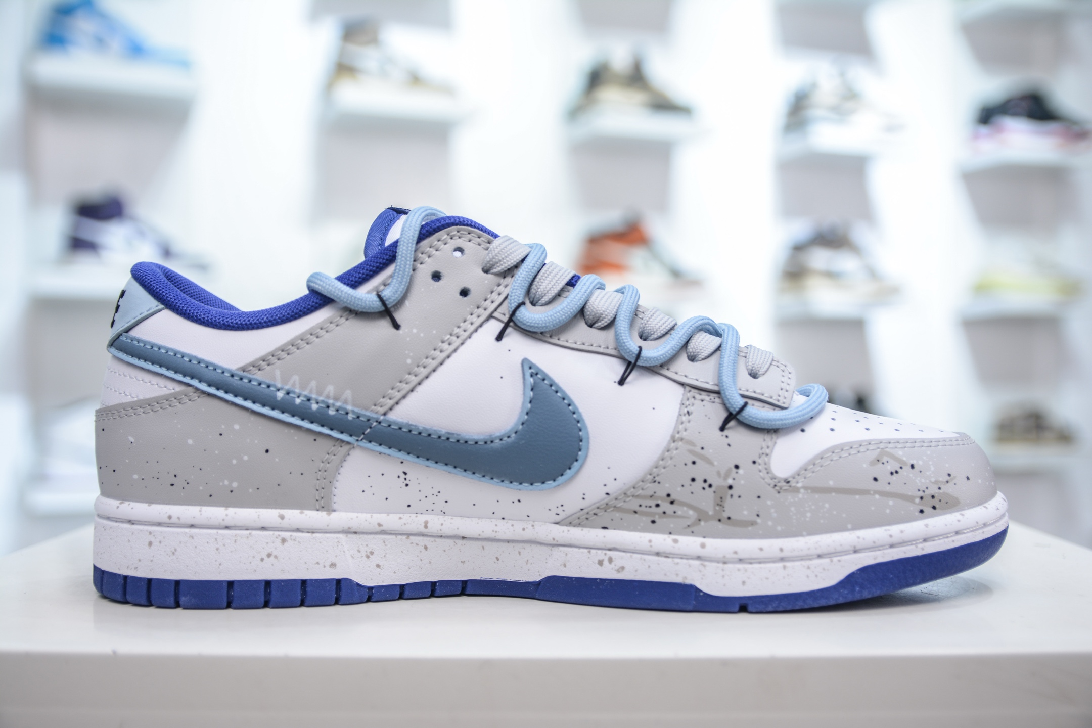 280  YC纯原 NK Dunk Low 水墨晕染  米蓝色  DV0833-103