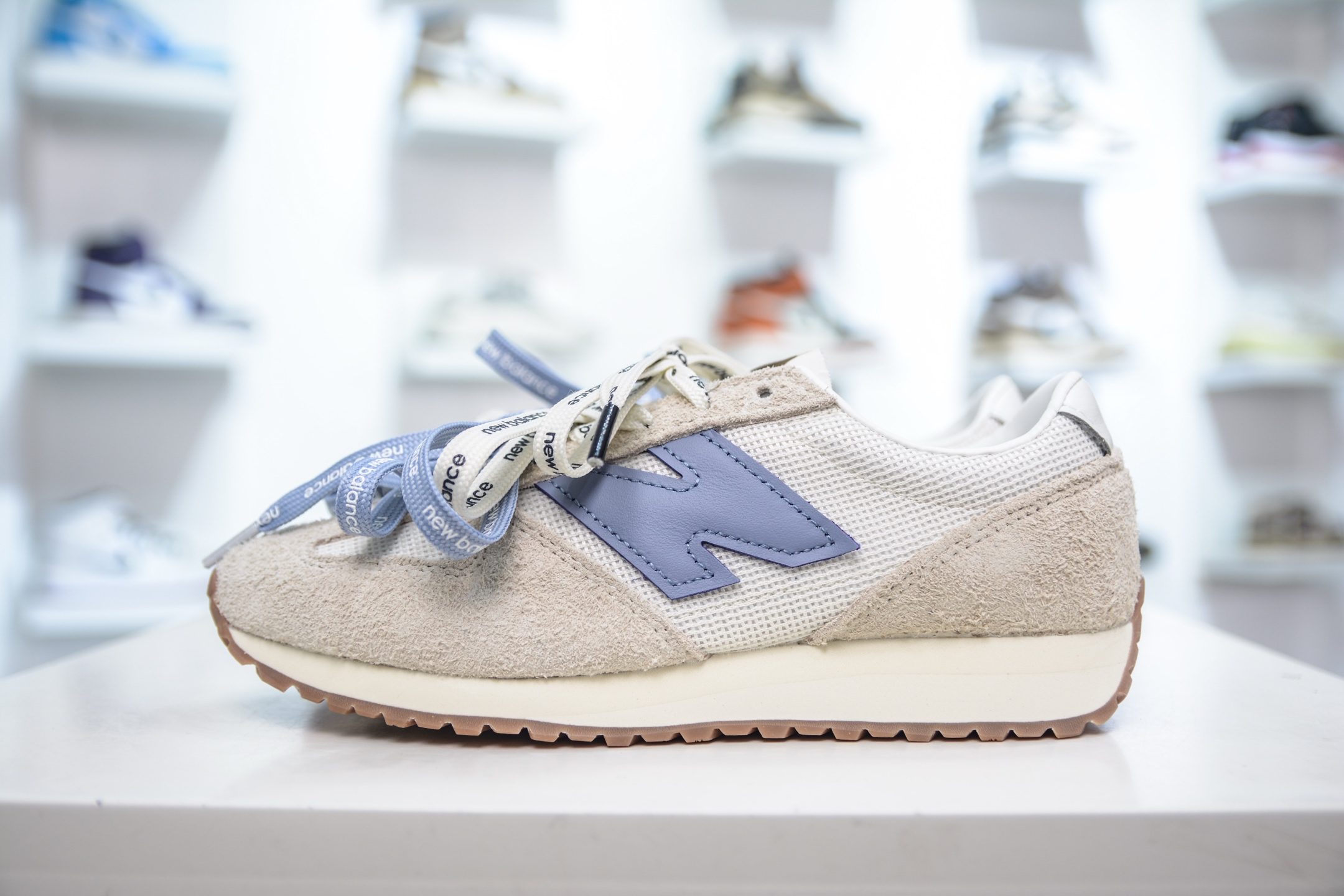 210  M版纯原 New Balance NB 471 新百伦织物牛剖层革春夏薄底鞋防滑耐磨平衡轻便低帮生活休闲鞋  U471AA