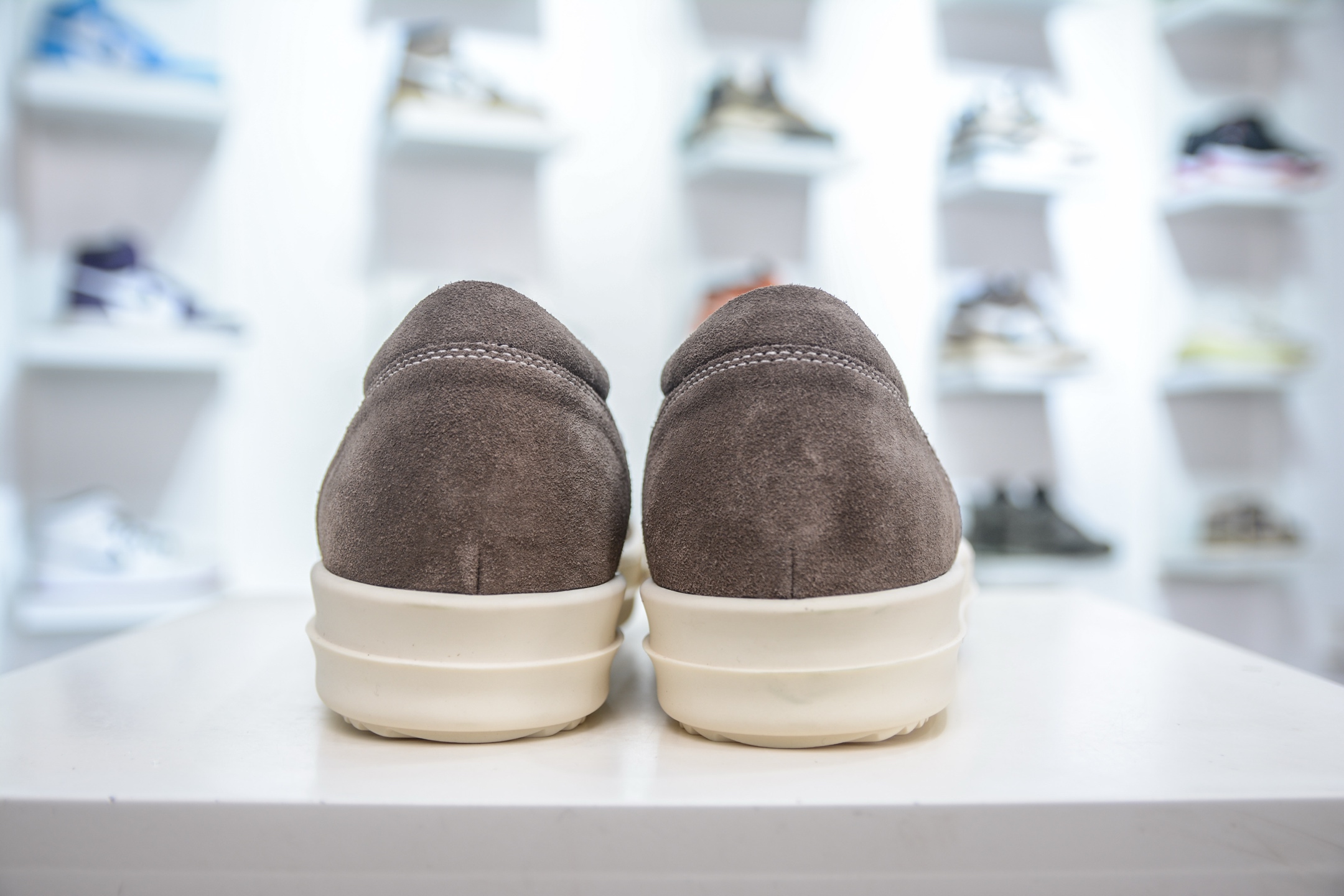 480  OG纯原 Rick Owens Drkshdw 瑞克·欧文斯低帮 摩卡麂皮 时尚运动板鞋