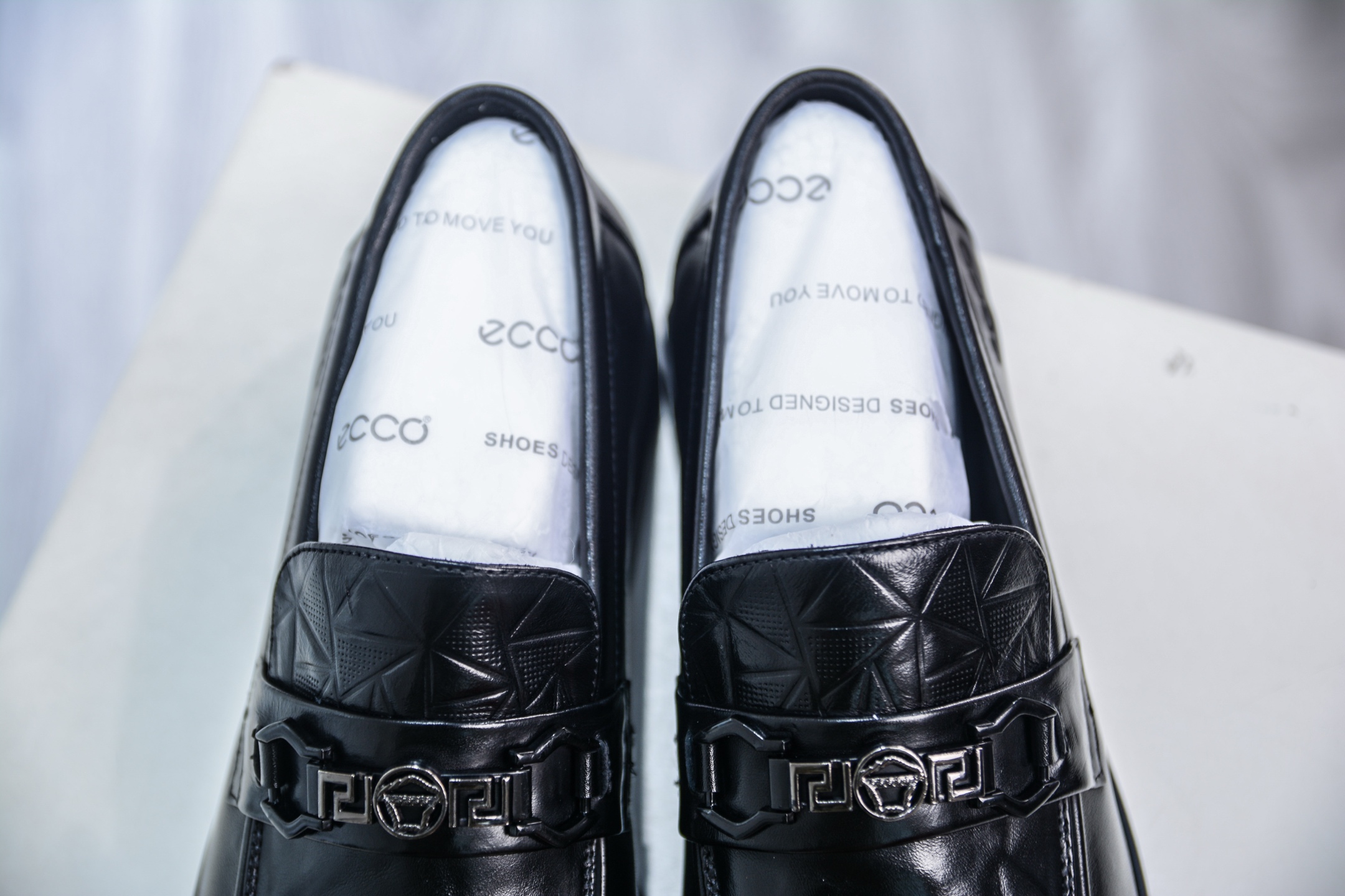 280  ECCO爱步男士乐福鞋 套脚牛皮皮鞋商务豆豆鞋都市伦敦系列