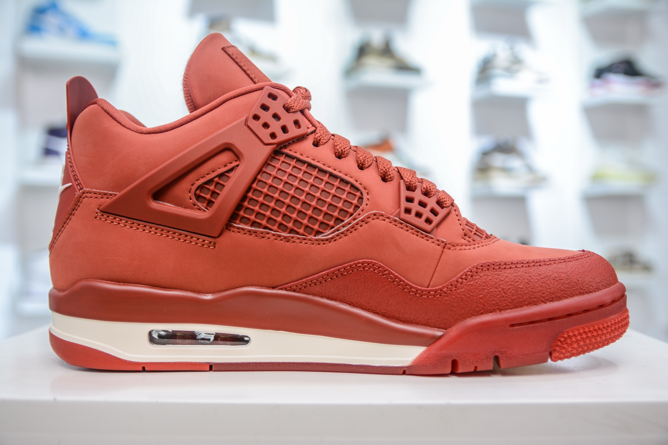 320  KZ神版 Nigel Sylvester x Air Jordan AJ4 “Brick by Brick” 联名红砖    HF4340-800