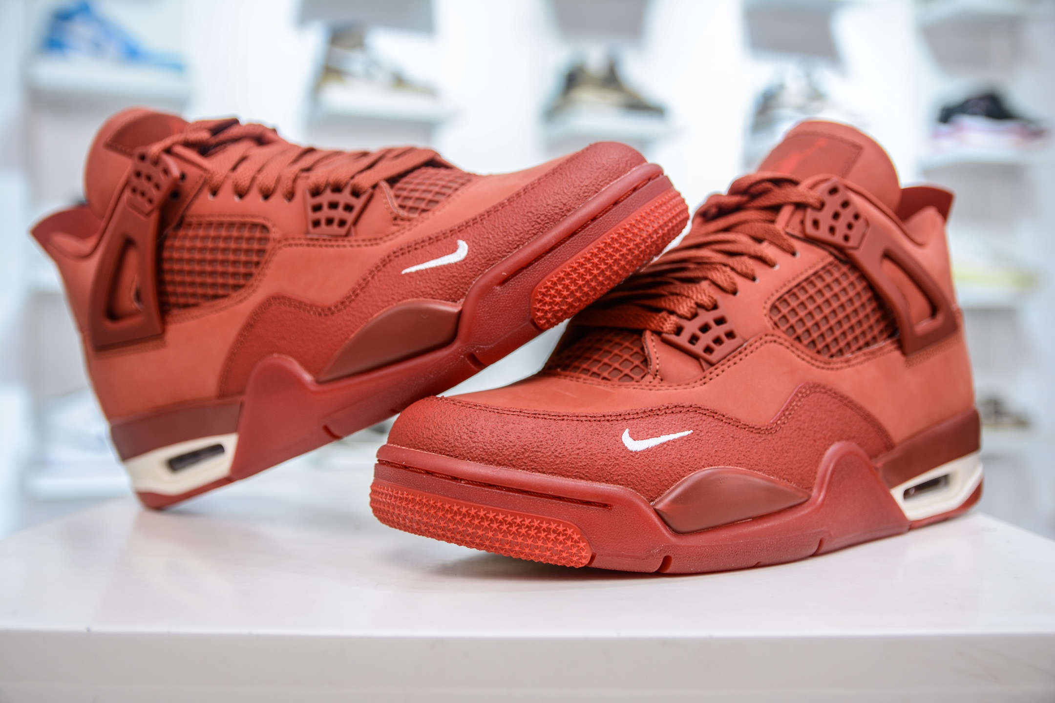 320  KZ神版 Nigel Sylvester x Air Jordan AJ4 “Brick by Brick” 联名红砖    HF4340-800