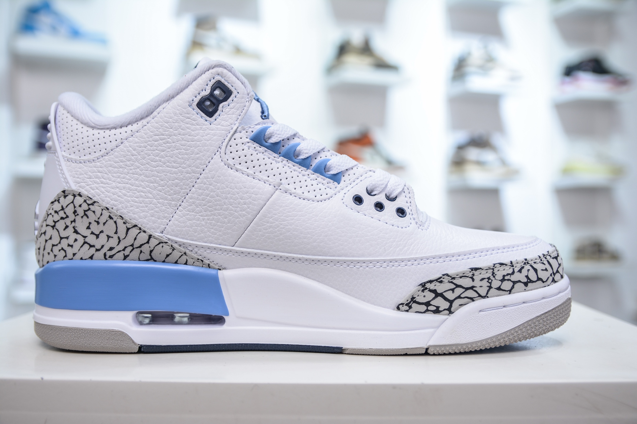 F版 Air Jordan AJ3 Retro 北卡蓝 国内外口碑最好最推荐的产品 CT8532-104