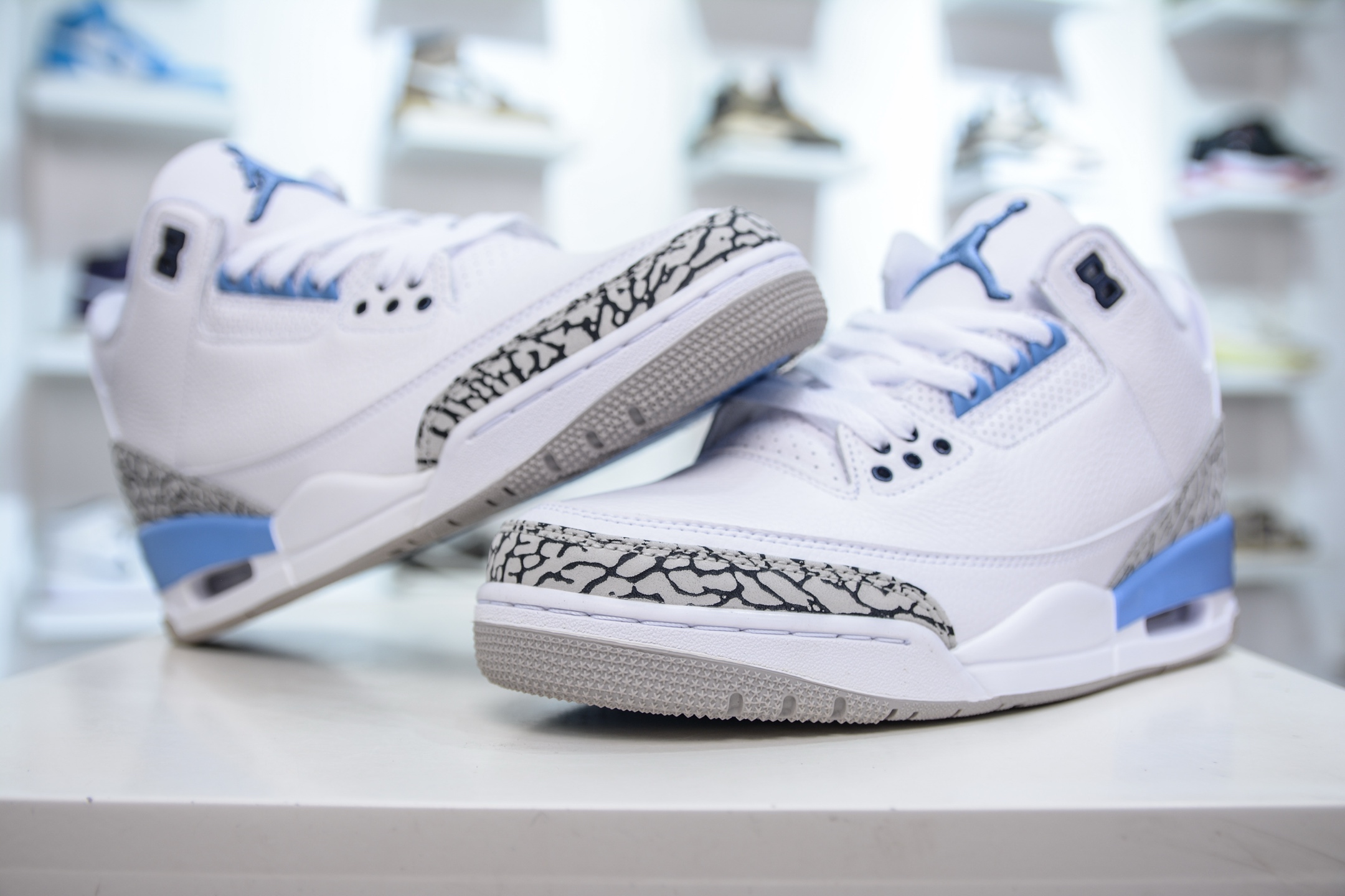 F版 Air Jordan AJ3 Retro 北卡蓝 国内外口碑最好最推荐的产品 CT8532-104