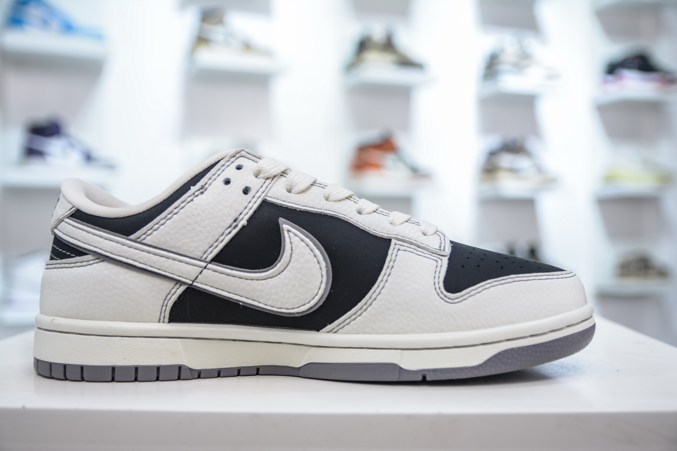 280 Nike SB Dunk Low x The North Face 北面联名-奶白黑灰 SC9207-404