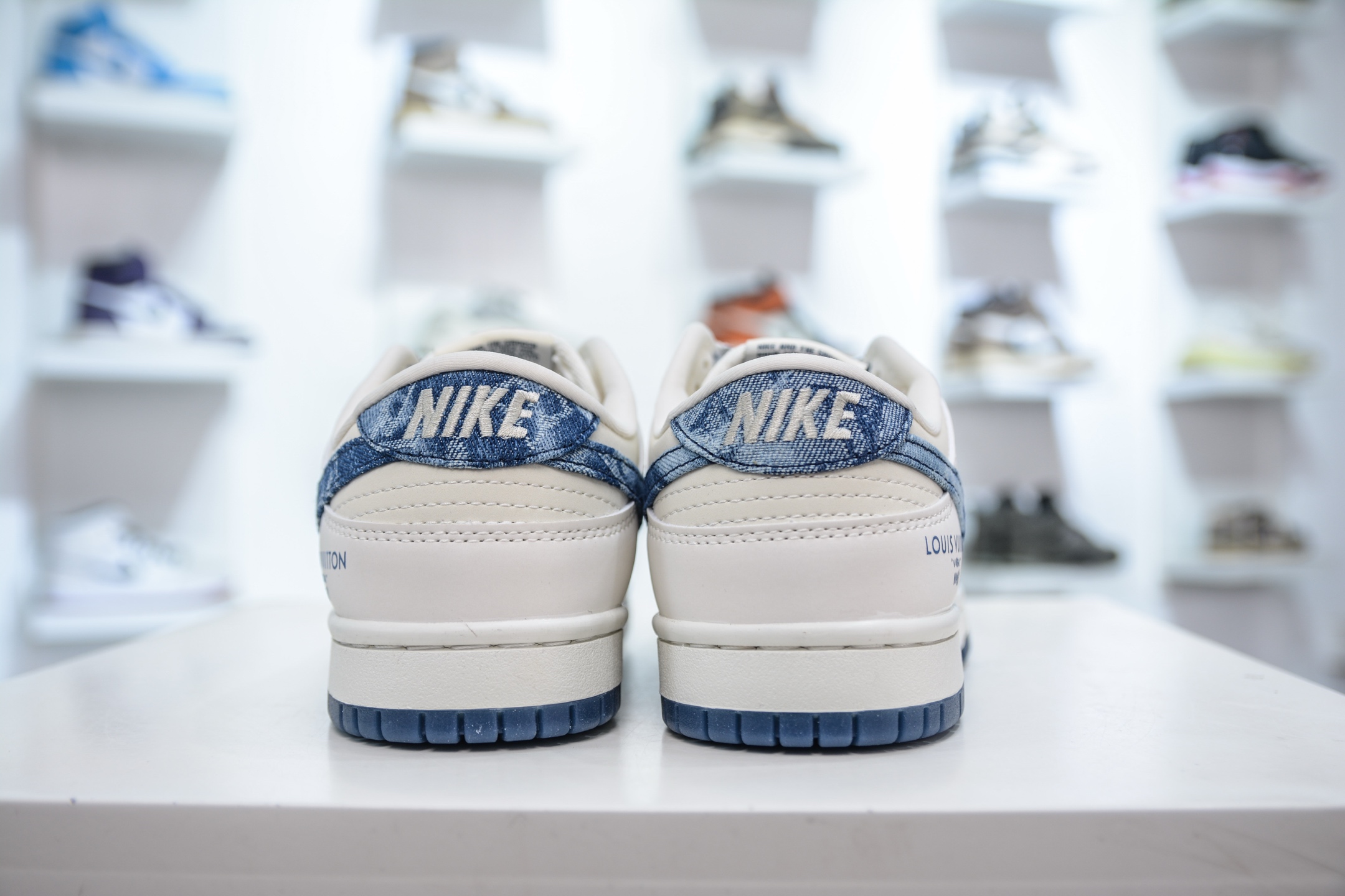 280 Nike SB Dunk Low x Louis Vuitton LV联名-白蓝牛仔布 CH8311-287
