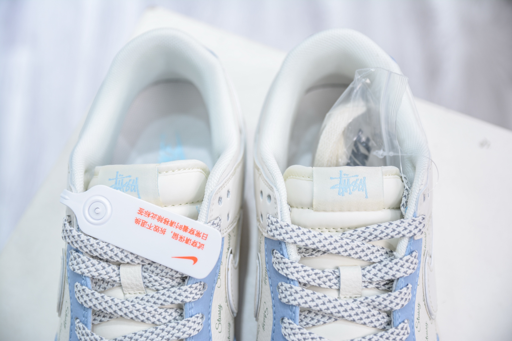 280 Nike SB Dunk Low x Stussy 斯图西联名-白蓝生胶 ZH2598-246
