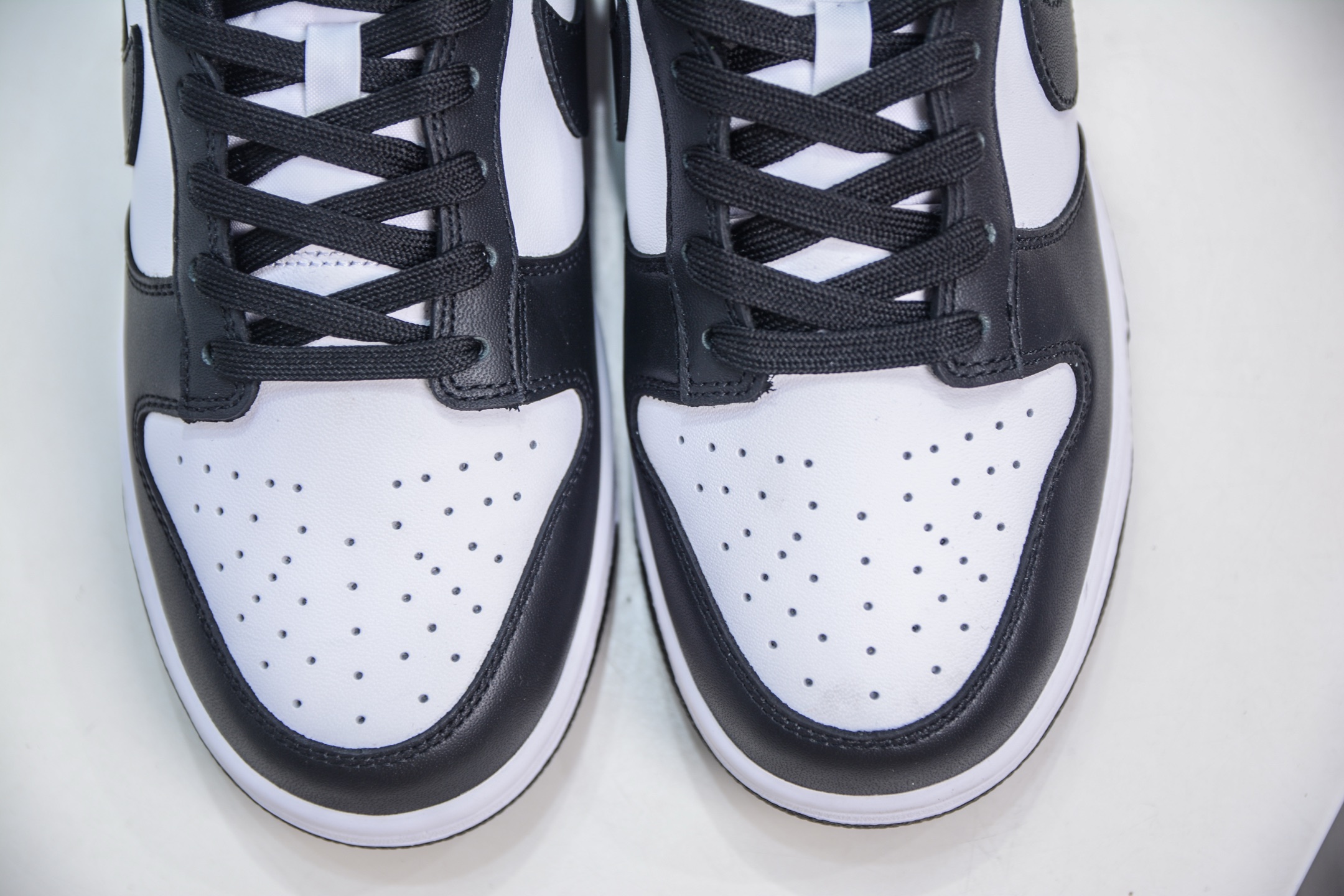 260 AY版纯原 NK Dunk Low Retro ”Black”黑白熊猫 DD1391-100