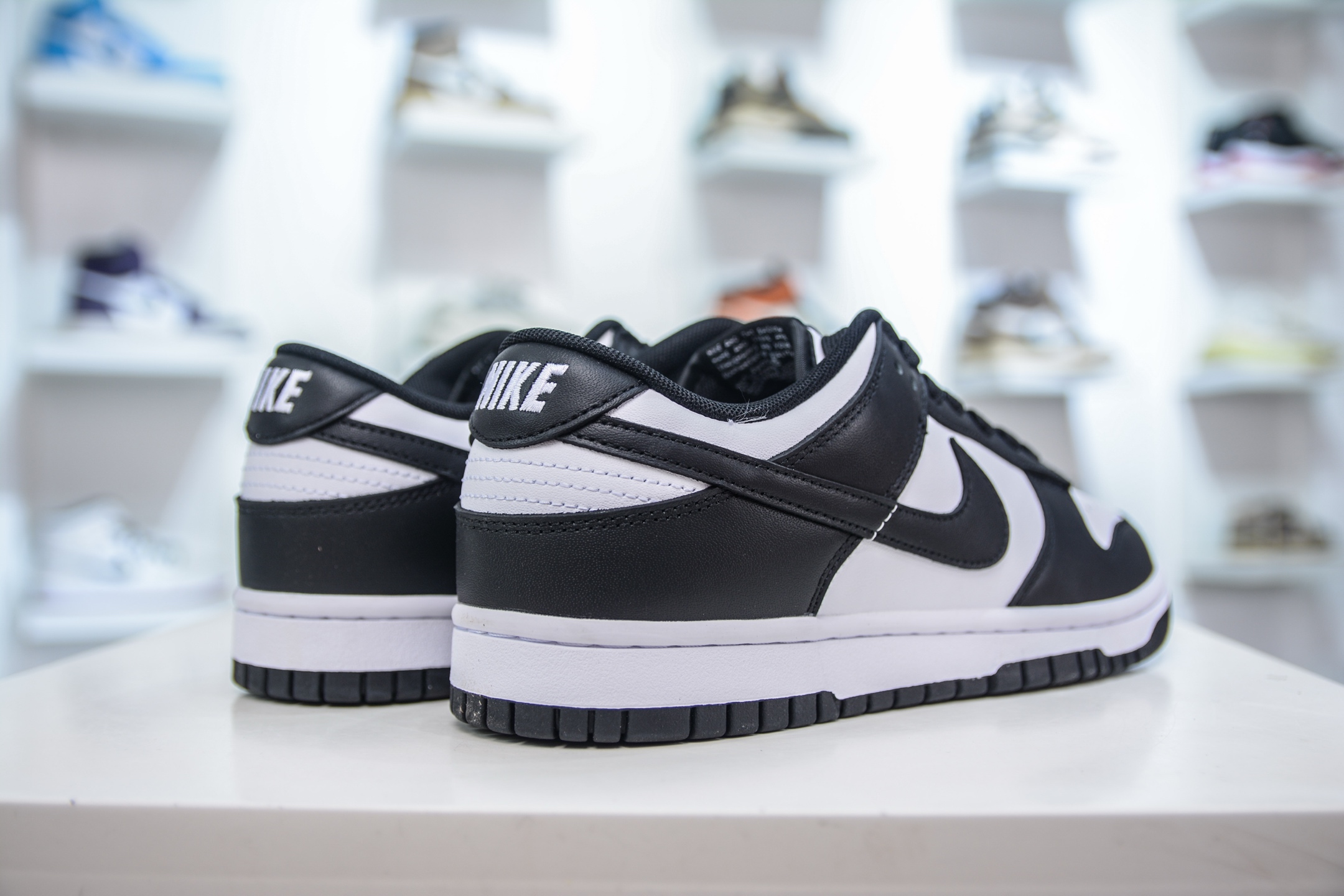 260 AY版纯原 NK Dunk Low Retro ”Black”黑白熊猫 DD1391-100