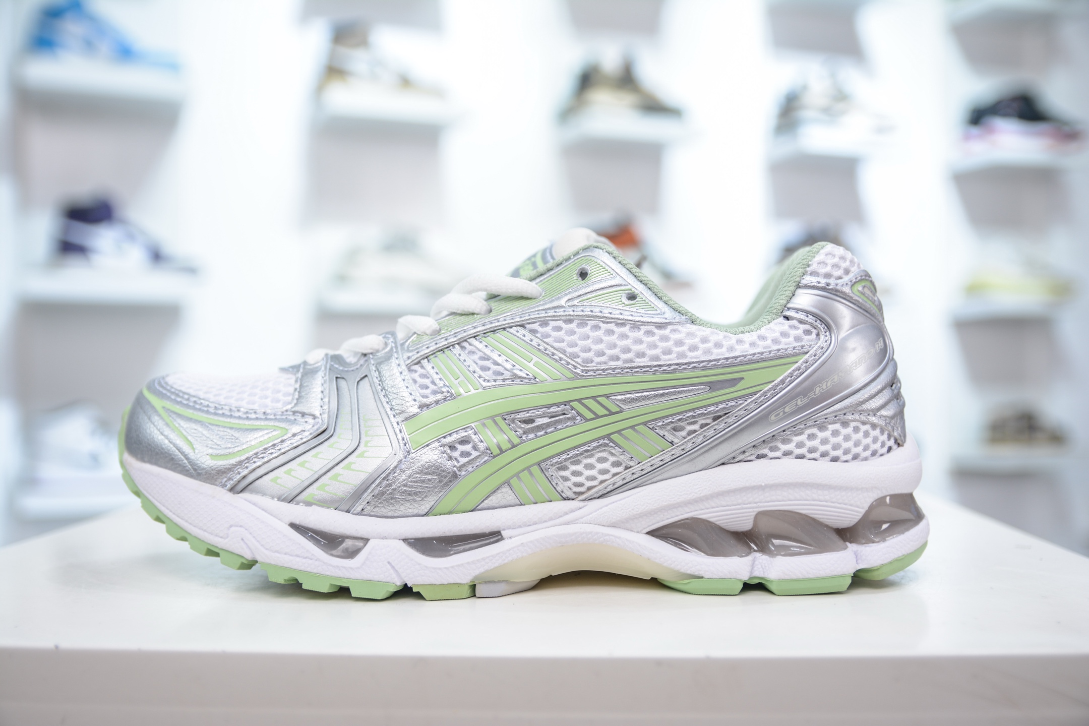 210 X版纯原 亚瑟士/ASICS Gel Kayano 14”Cream Denim Blue”卡亚诺14代系列轻量缓震休闲运动跑步鞋 1202A056-105