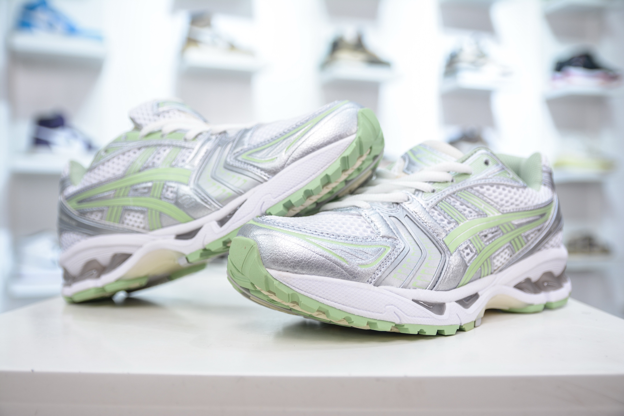 210 X版纯原 亚瑟士/ASICS Gel Kayano 14”Cream Denim Blue”卡亚诺14代系列轻量缓震休闲运动跑步鞋 1202A056-105