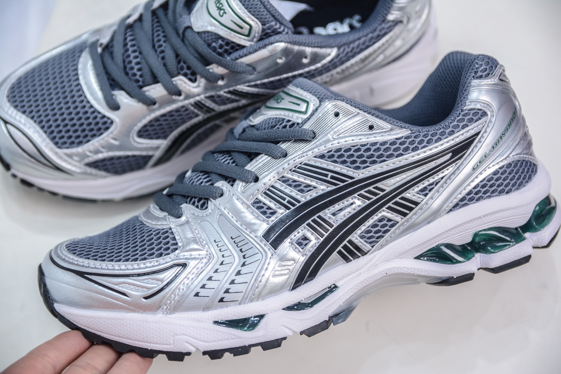 210 X版纯原 亚瑟士/ASICS Gel Kayano 14”Cream Denim Blue”卡亚诺14代系列轻量缓震休闲运动跑步鞋 1203A537-020
