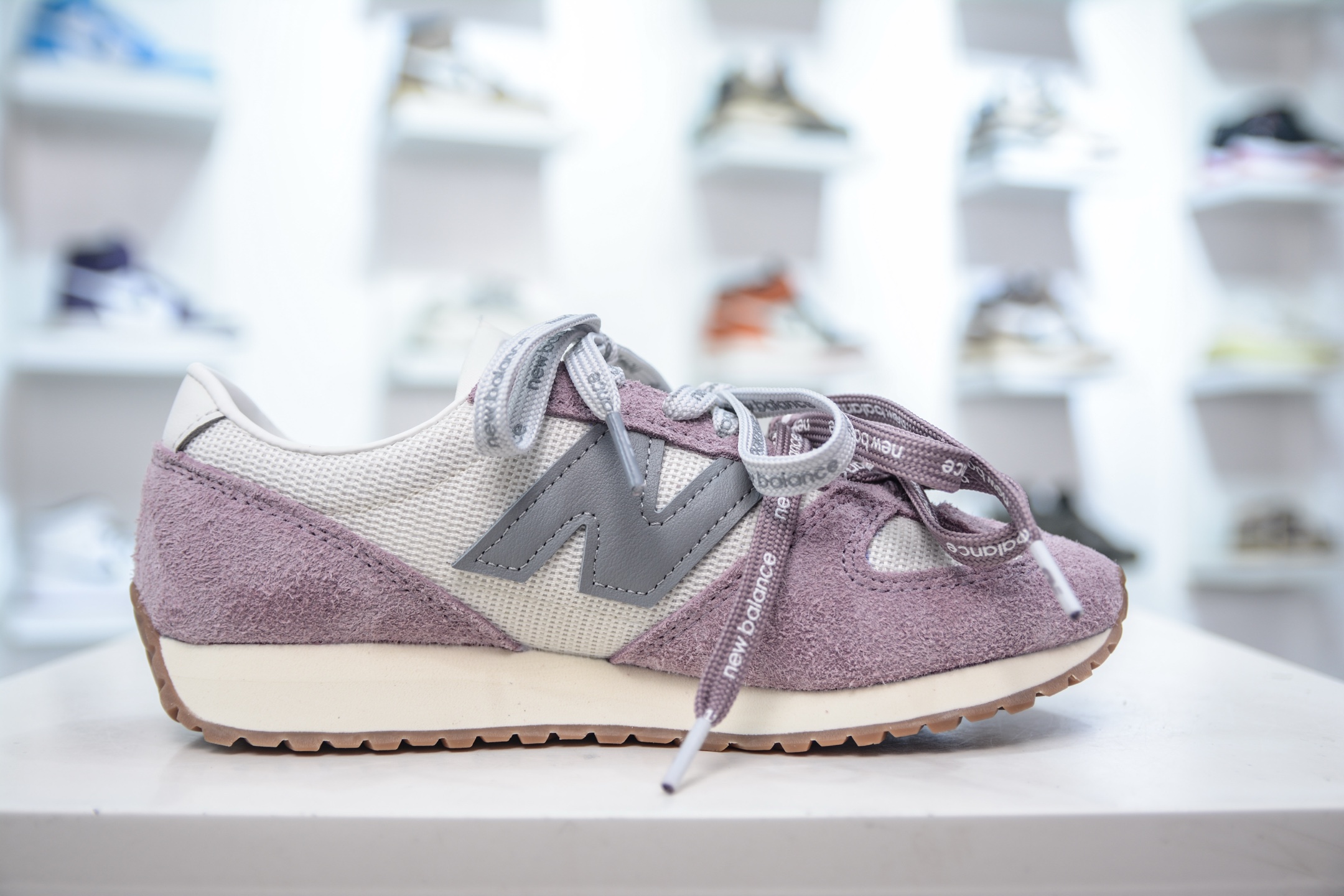 210 M版纯原 New Balance NB 471 新百伦织物牛剖层革春夏薄底鞋防滑耐磨平衡轻便低帮生活休闲鞋 U471AL