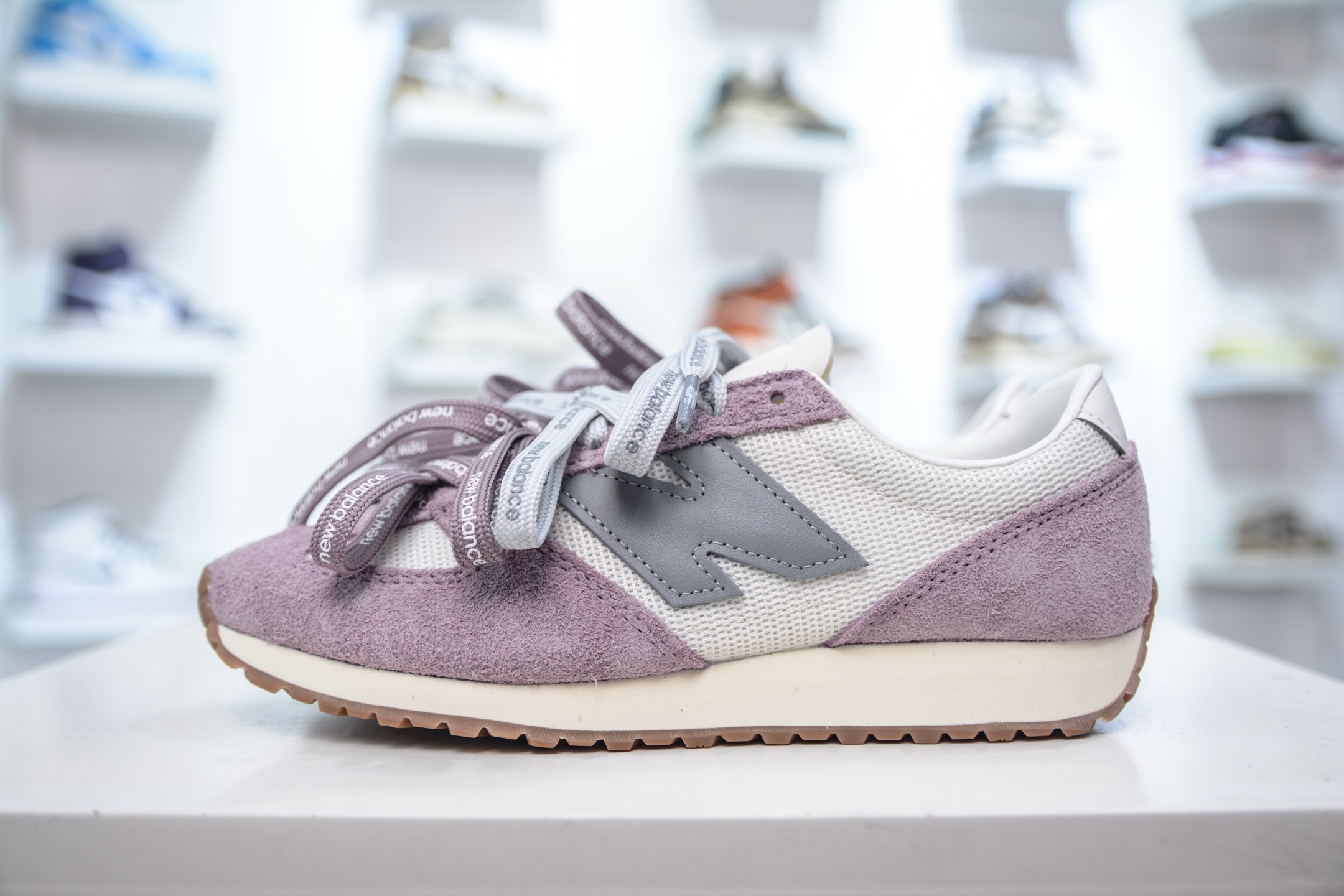 210 M版纯原 New Balance NB 471 新百伦织物牛剖层革春夏薄底鞋防滑耐磨平衡轻便低帮生活休闲鞋 U471AL