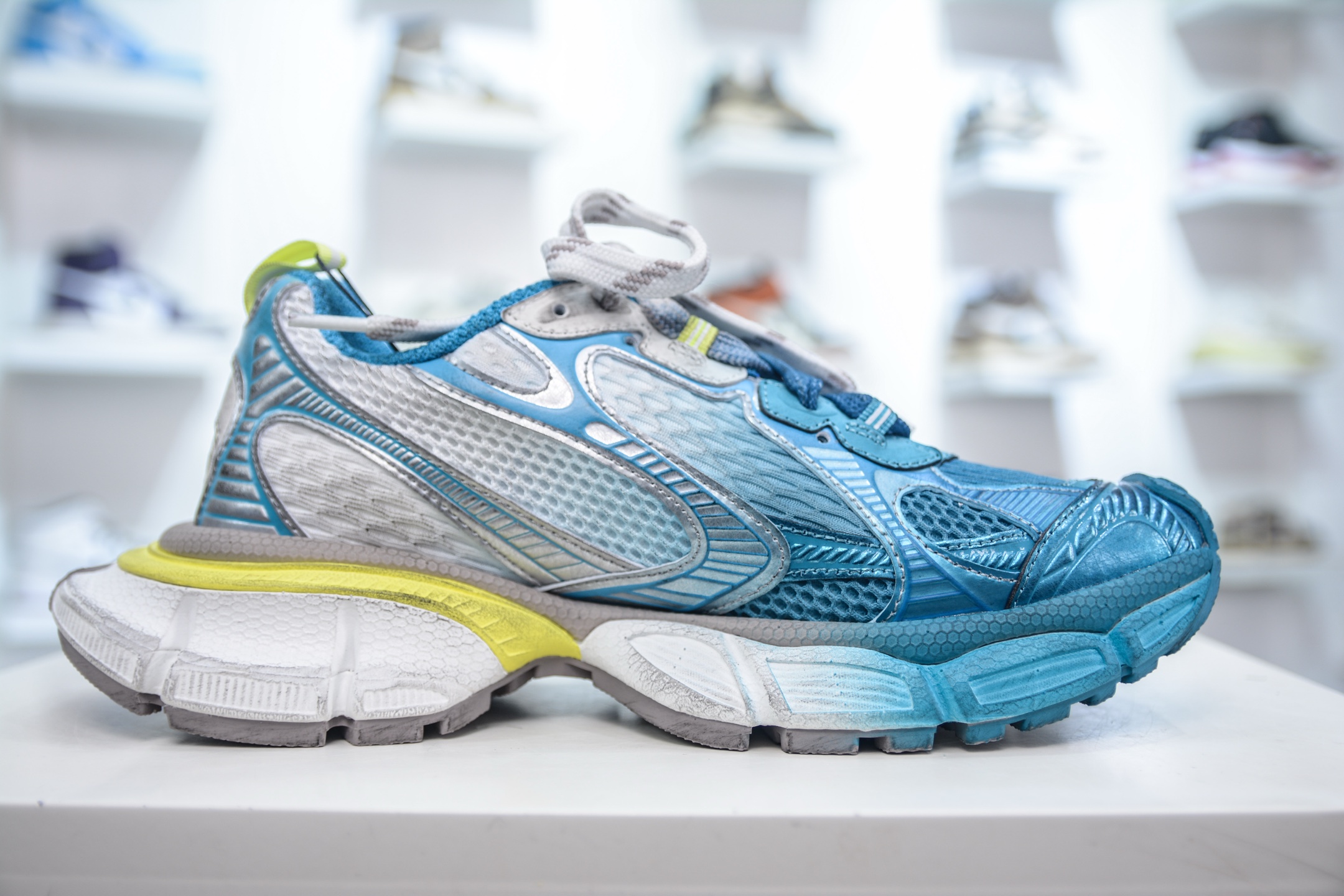 360 XA版本顶级BALENCIAGA 3XL Sneakers 巴黎世家十代 3XL巴黎老爹一脚蹬 734731 W3XTS 9479
