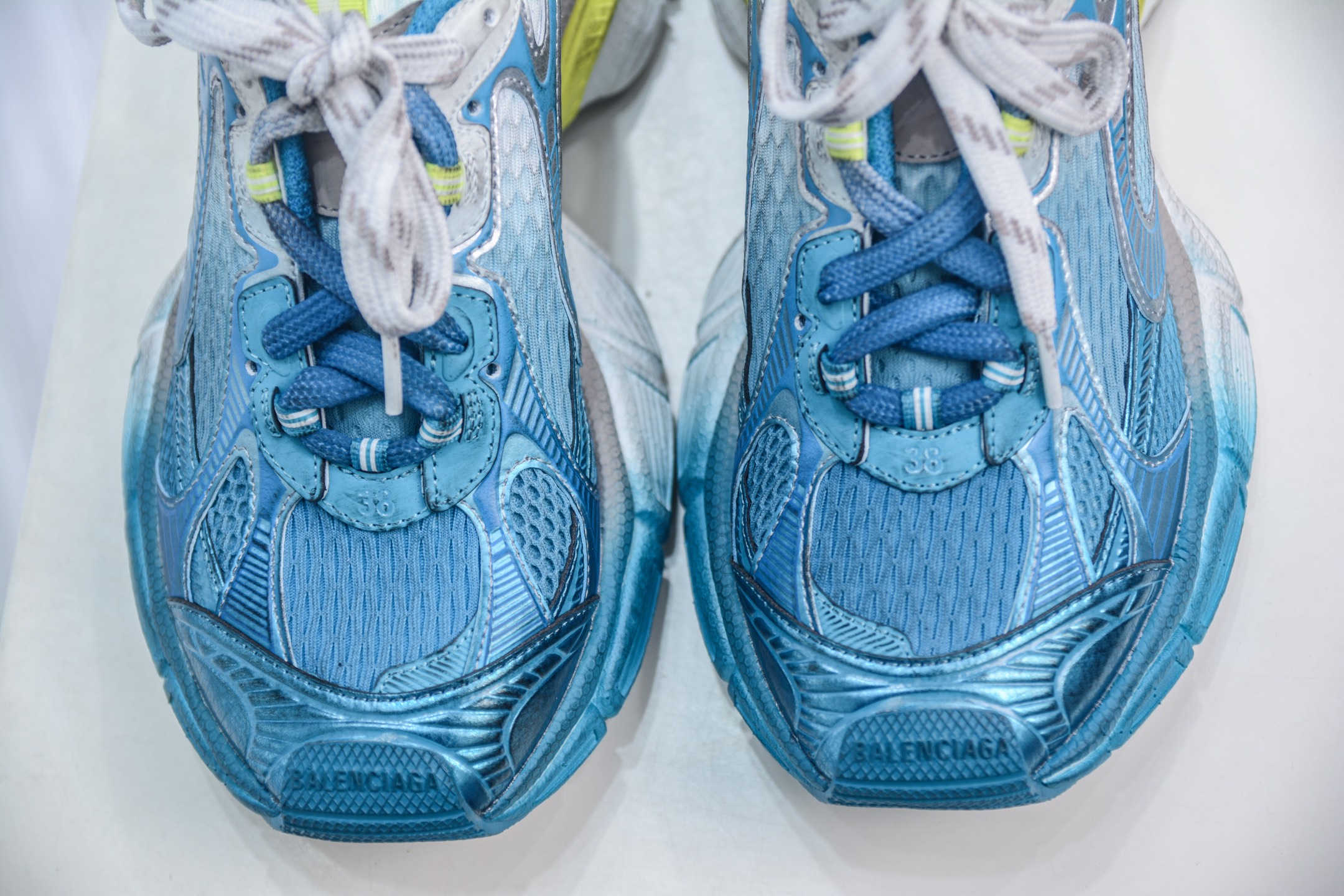 360 XA版本顶级BALENCIAGA 3XL Sneakers 巴黎世家十代 3XL巴黎老爹一脚蹬 734731 W3XTS 9479