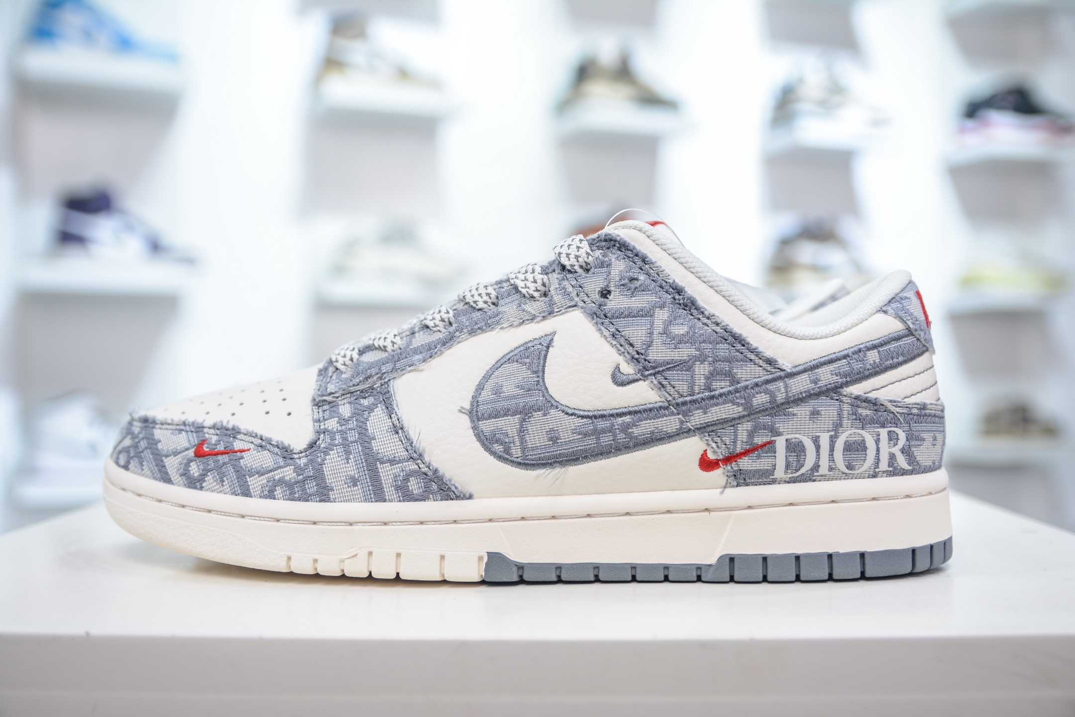 280 Nike SB Dunk Low x DIOR 迪奥联名-灰白蓝牛仔 SJ2558-013