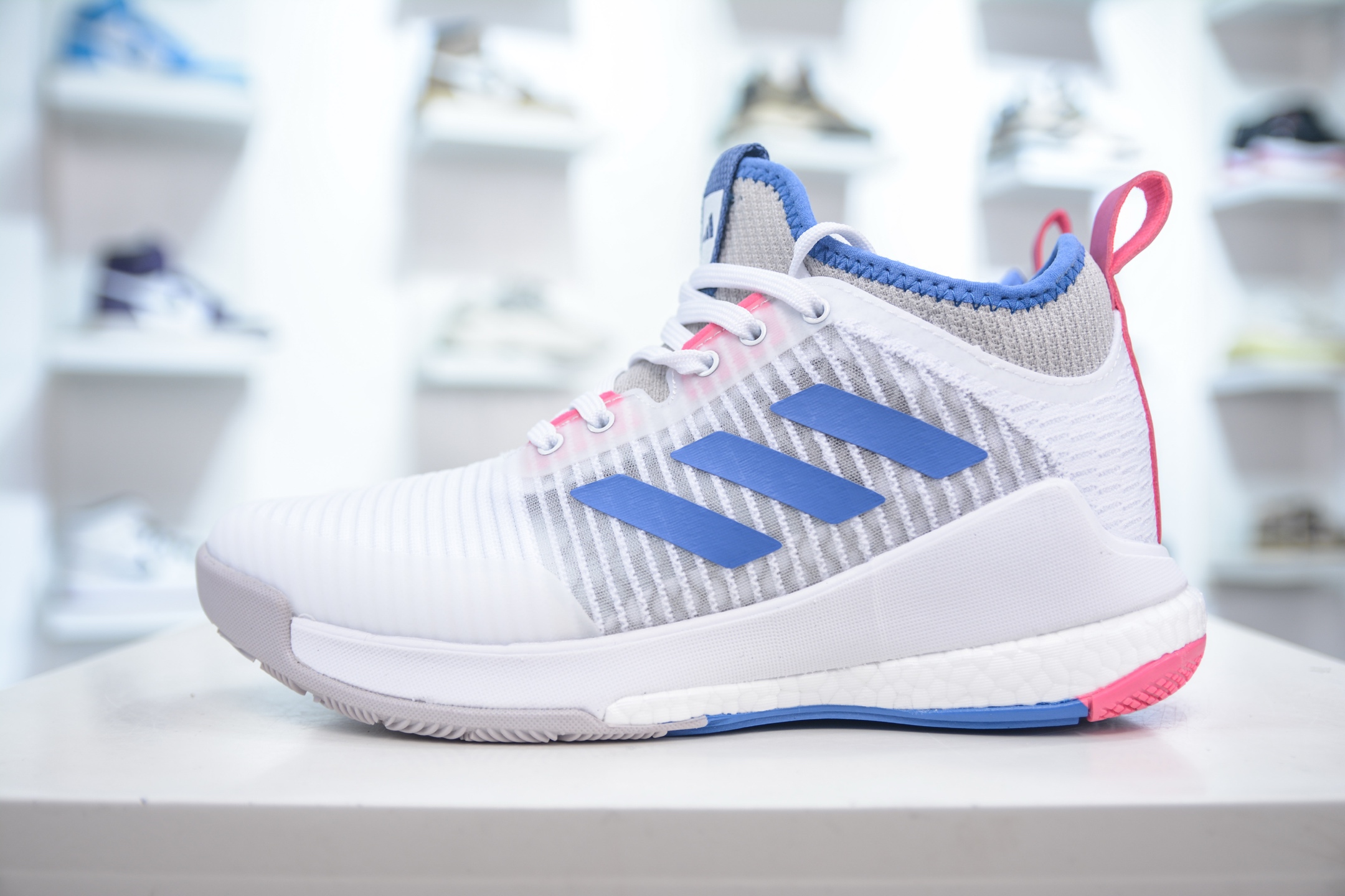 260 ADIDAS CRAZYFLIGHT MID 运动鞋记忆回弹BOOST真爆大底 运动排球鞋 GX1258