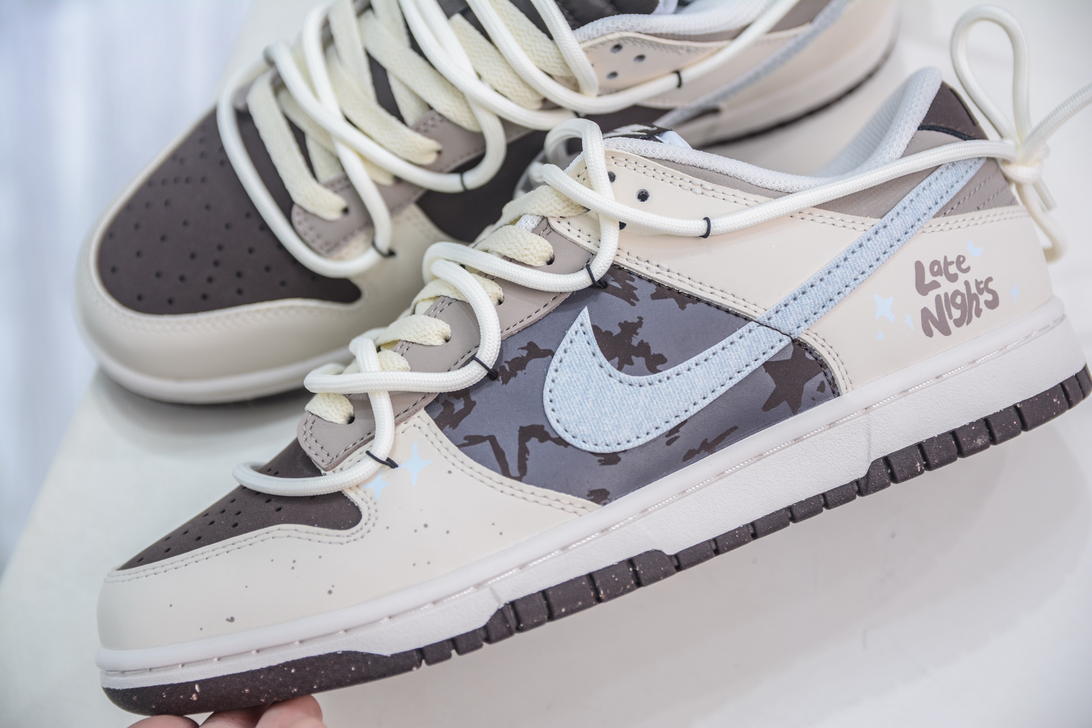 280 YC纯原 NK Dunk Low 复古星潮 奶油风 HF4292-100