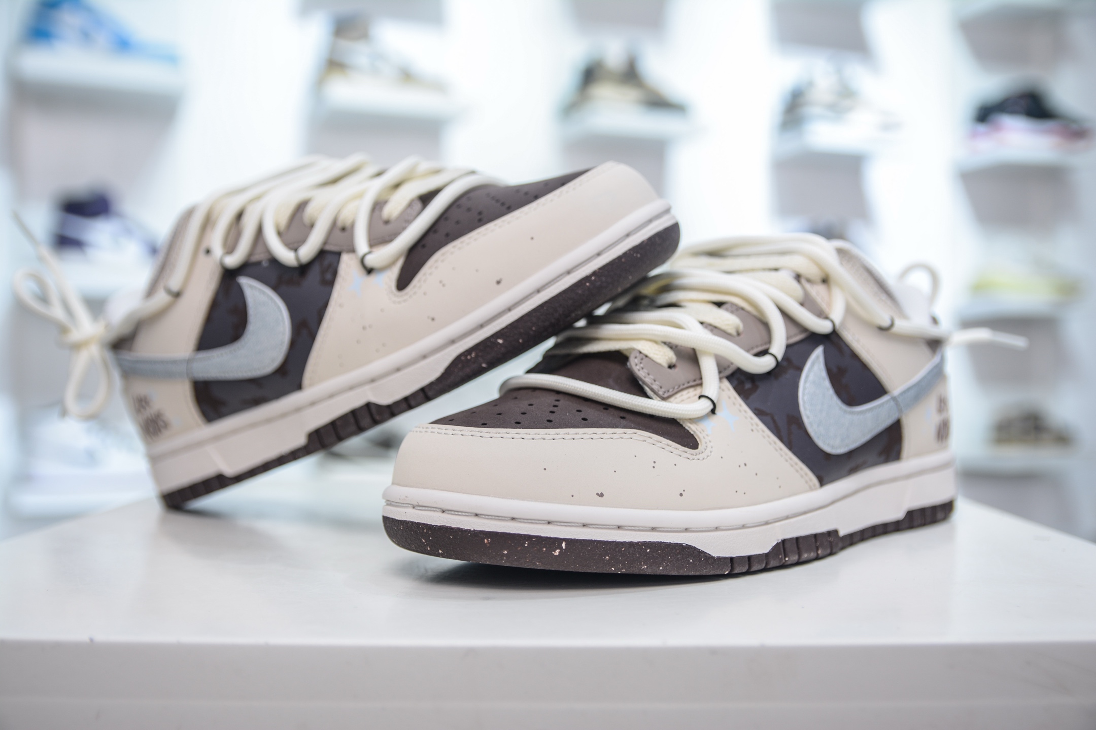 280 YC纯原 NK Dunk Low 复古星潮 奶油风 HF4292-100