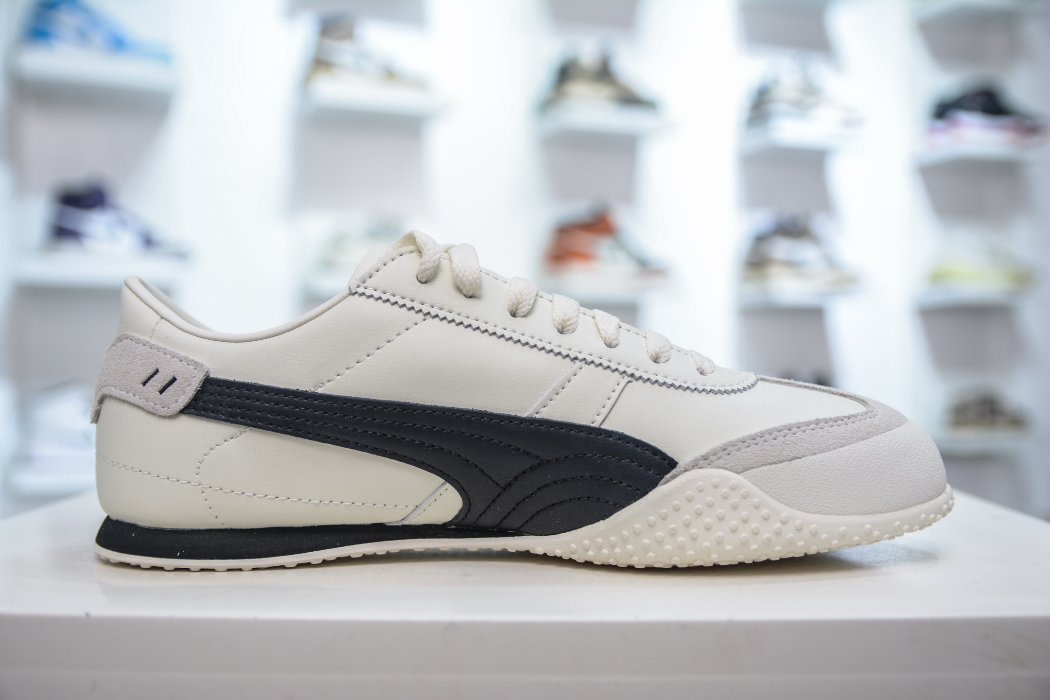 160 M版纯原 Puma Bella UT Leather 彪马薄底系列 复古运动休闲跑鞋升级版本 402186-06