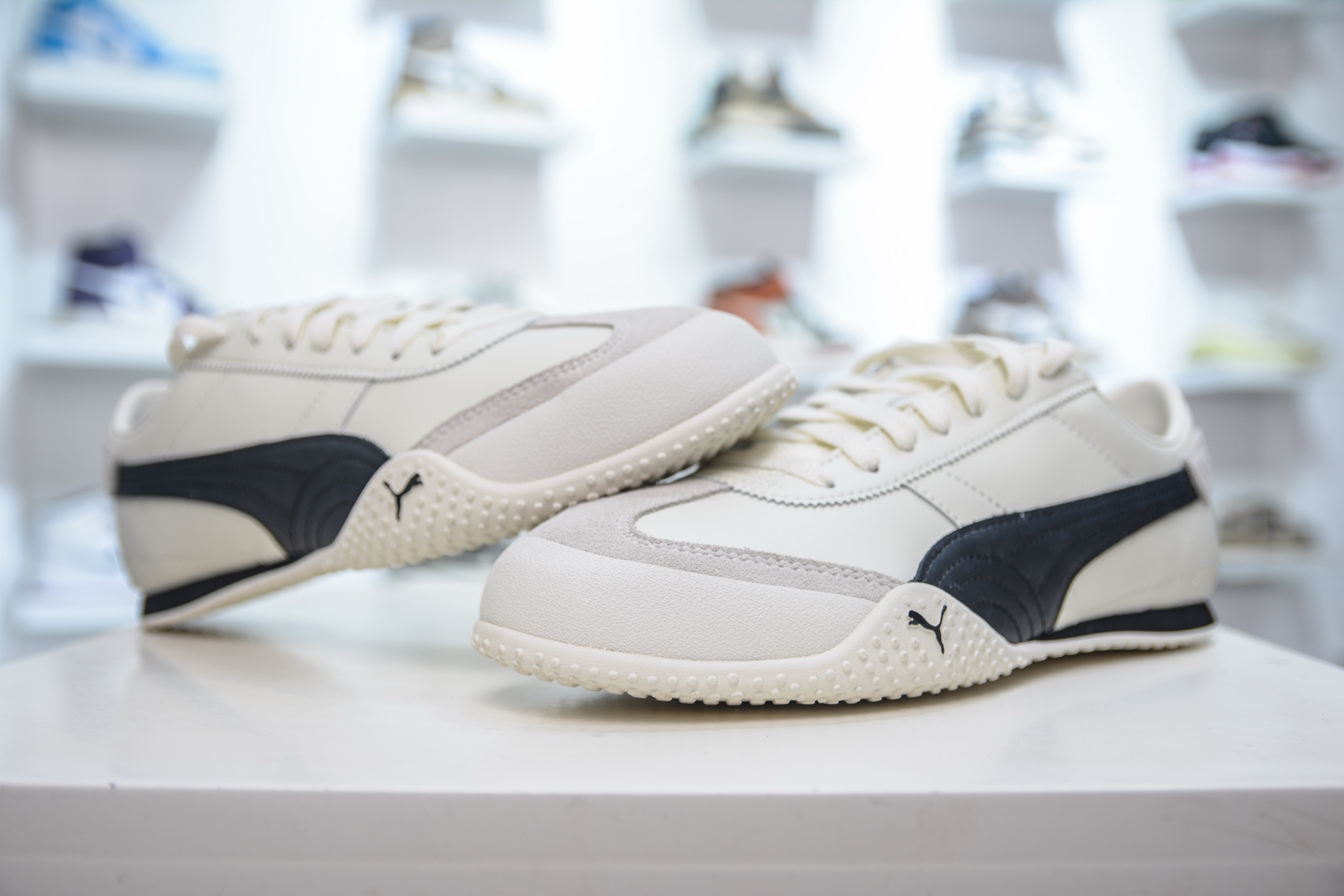 160 M版纯原 Puma Bella UT Leather 彪马薄底系列 复古运动休闲跑鞋升级版本 402186-06