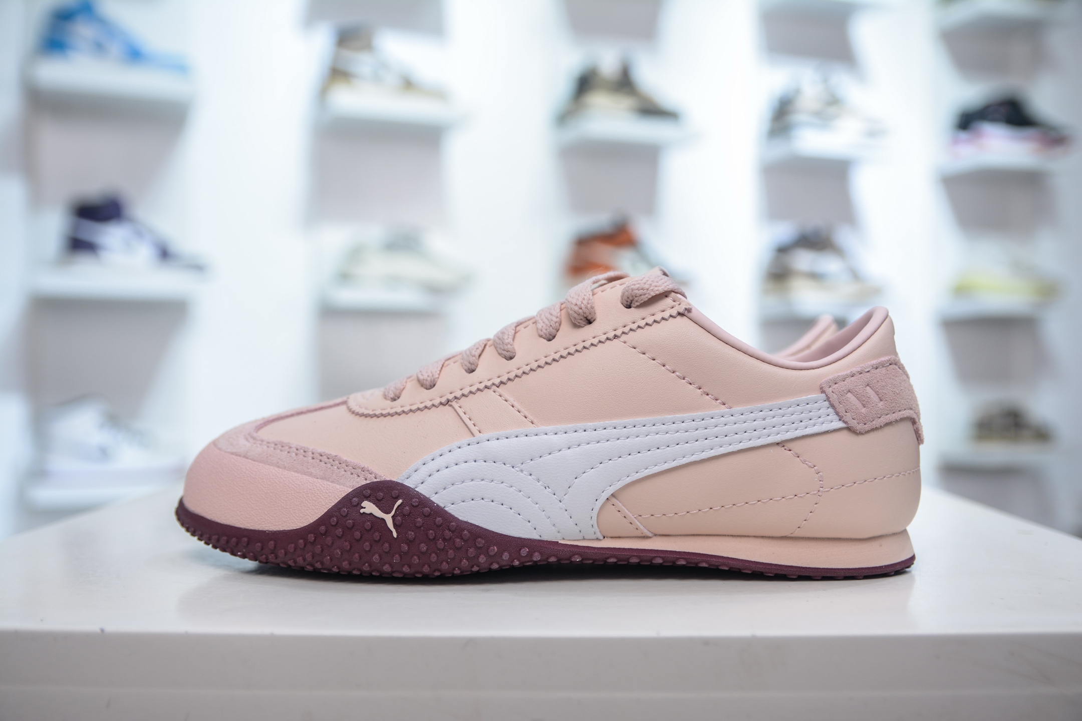 160 M版纯原 Puma Bella UT Leather 彪马薄底系列 复古运动休闲跑鞋 402186-04