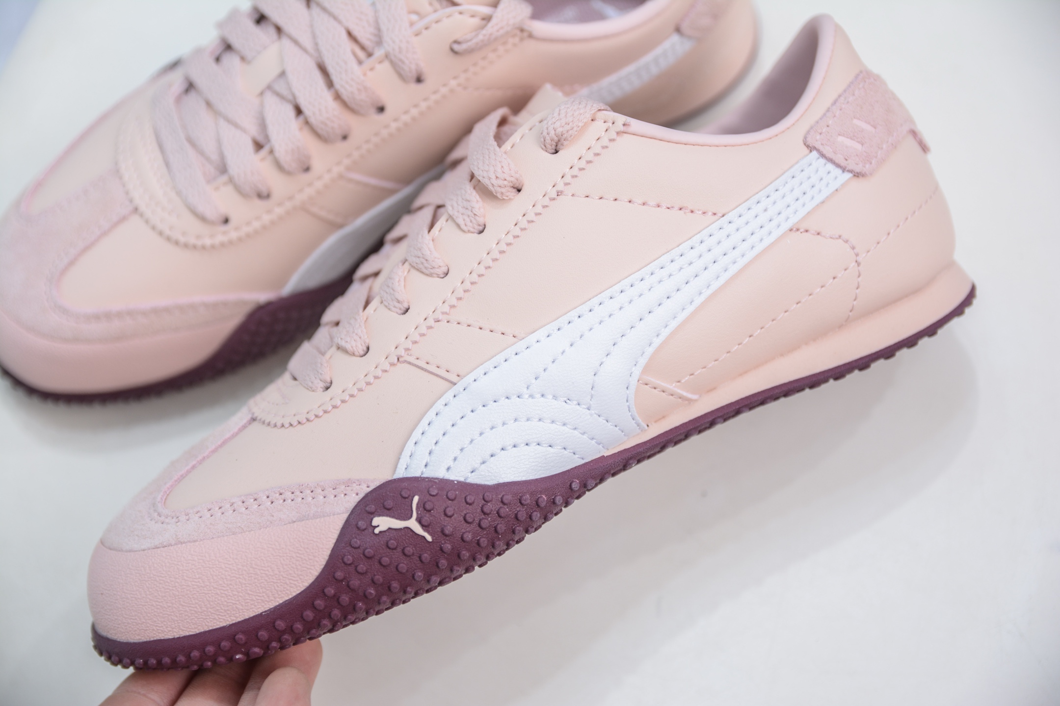 160 M版纯原 Puma Bella UT Leather 彪马薄底系列 复古运动休闲跑鞋 402186-04