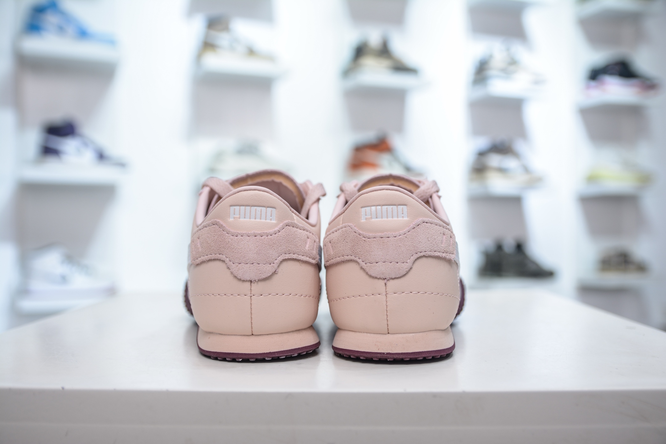 160 M版纯原 Puma Bella UT Leather 彪马薄底系列 复古运动休闲跑鞋 402186-04